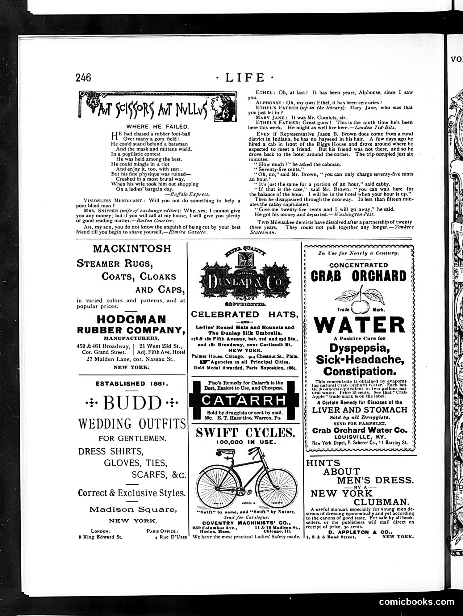 Life — April 16, 1891 — page 14: Life, 1891-04-16