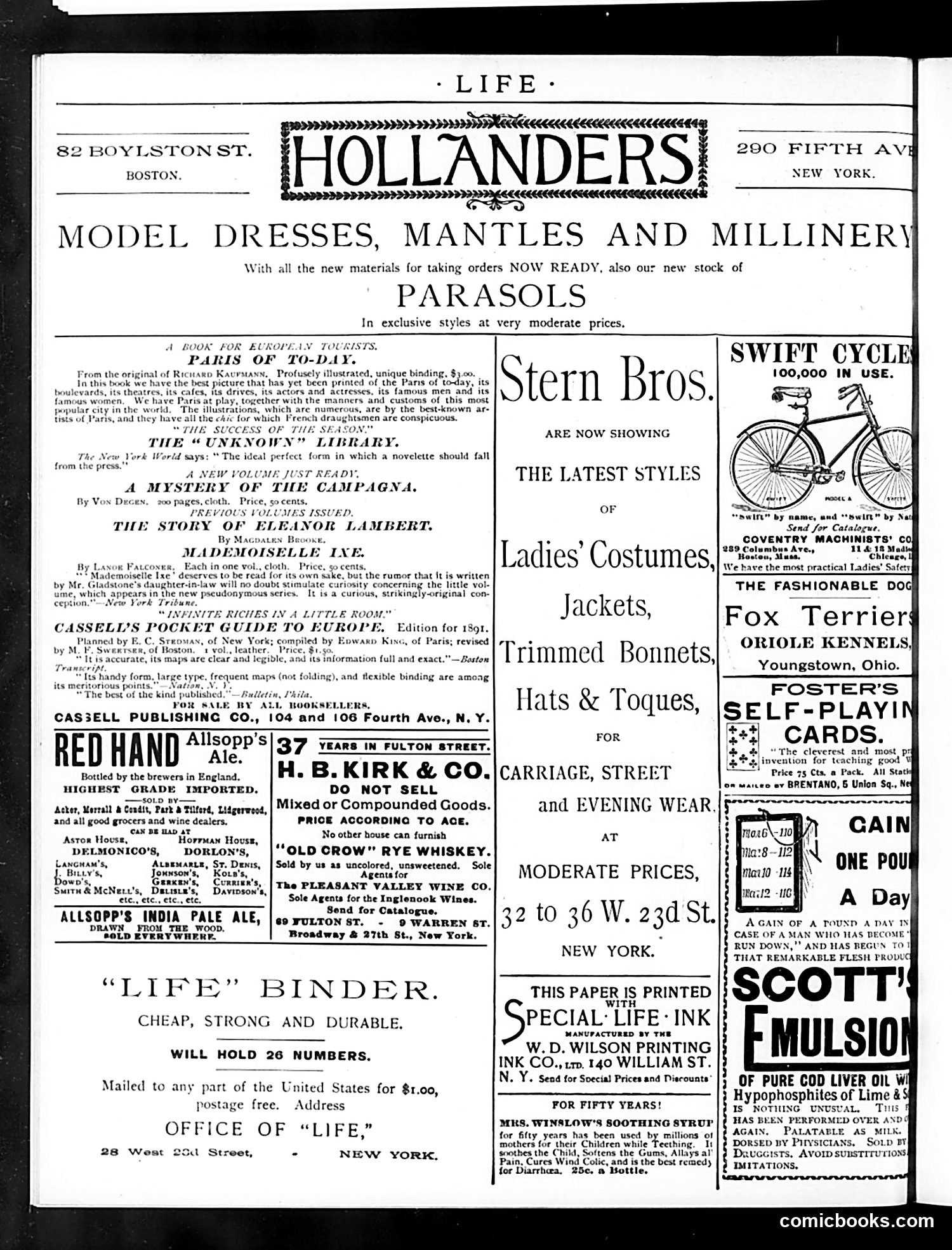 Life — April 23, 1891 — page 2: Life, 1891-04-23