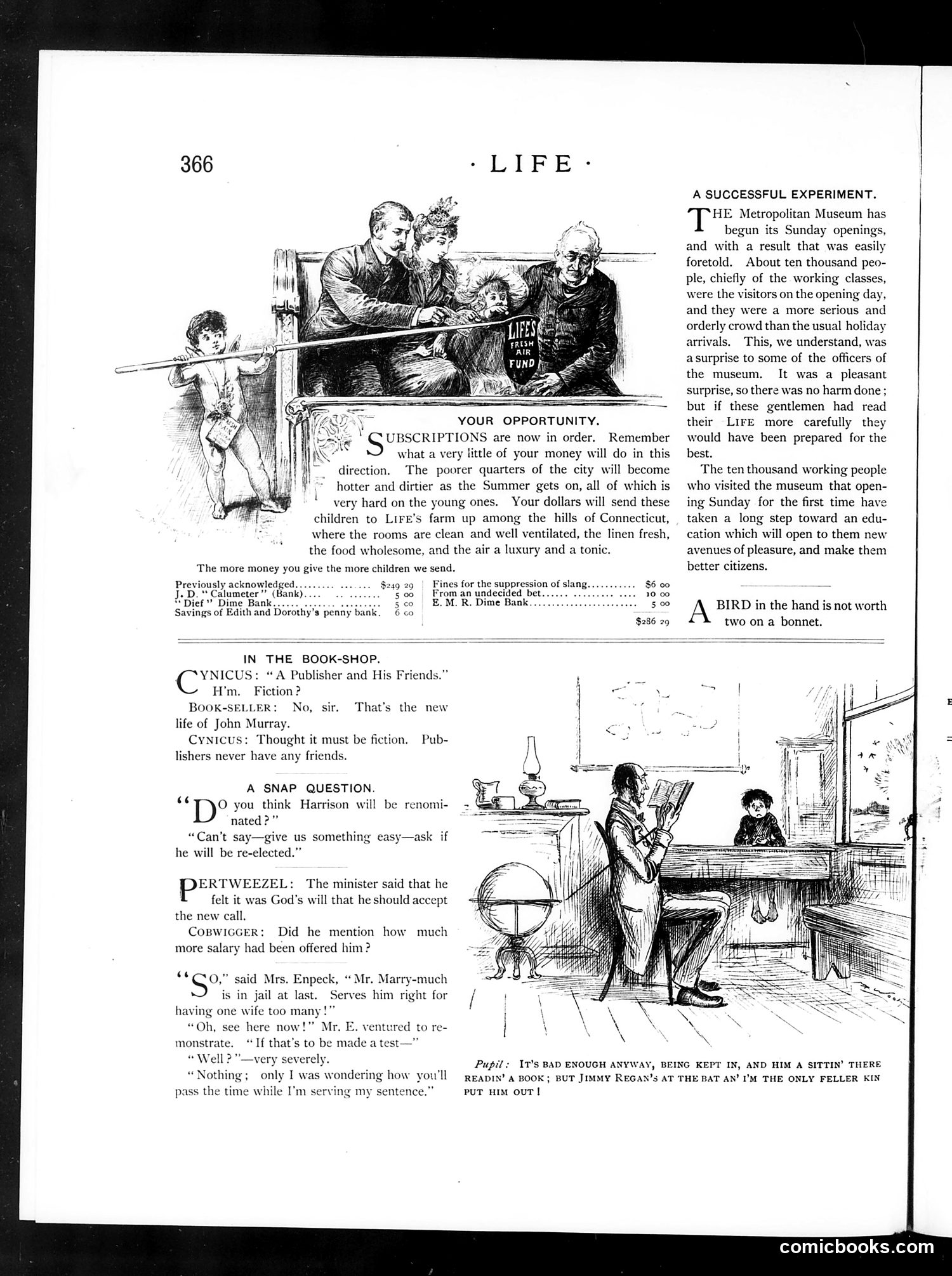 Life — June 11, 1891 — page 6: Life, 1891-06-11