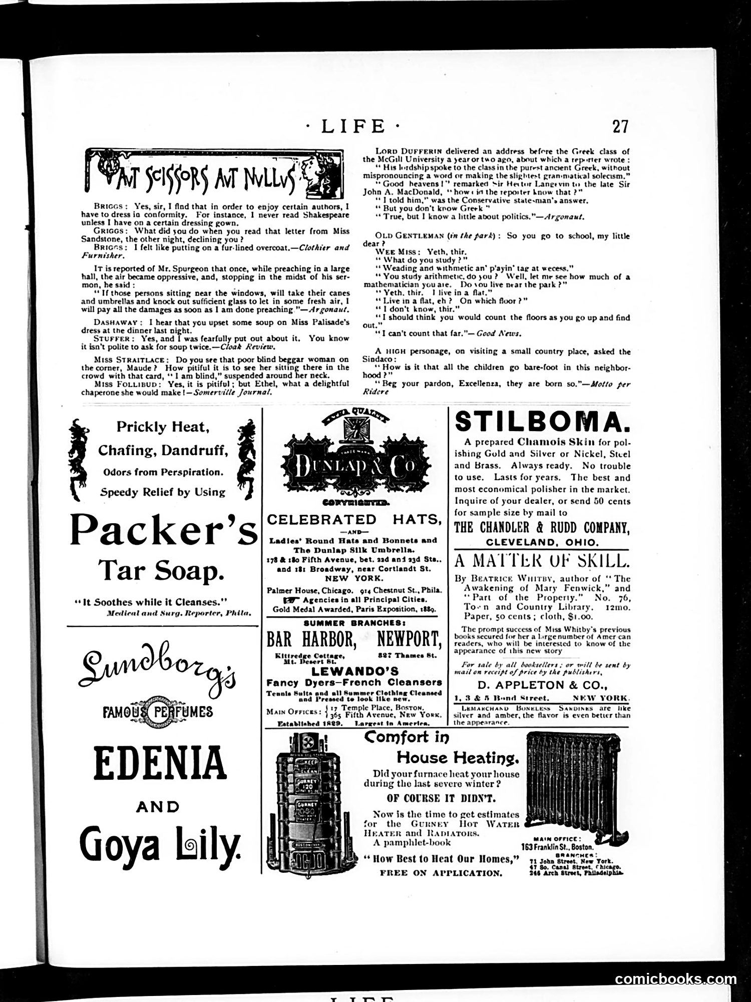 Life — July 16, 1891 — page 13: Life, 1891-07-16