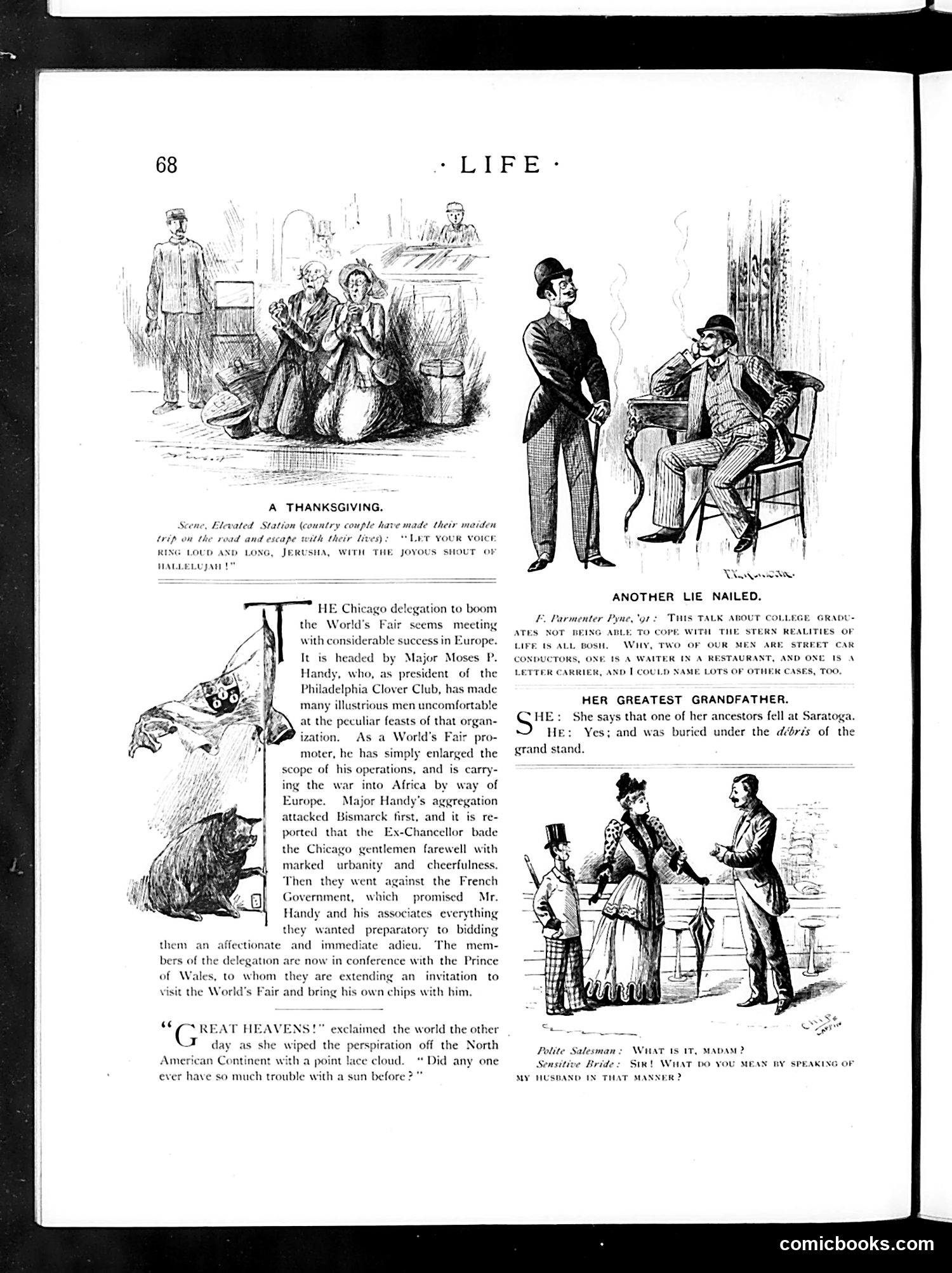 Life — August 6, 1891 — page 12: Life, 1891-08-06