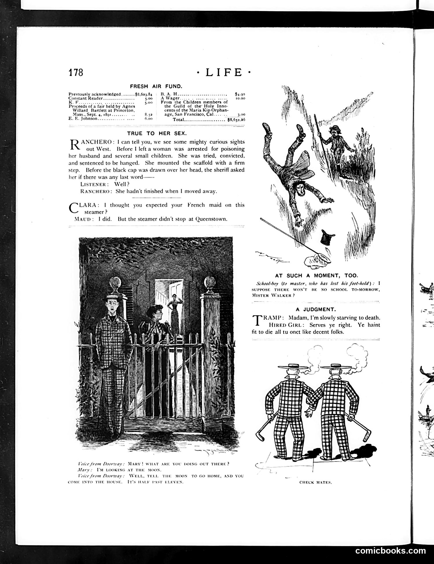 Life — October 1, 1891 — page 6: Life, 1891-10-01