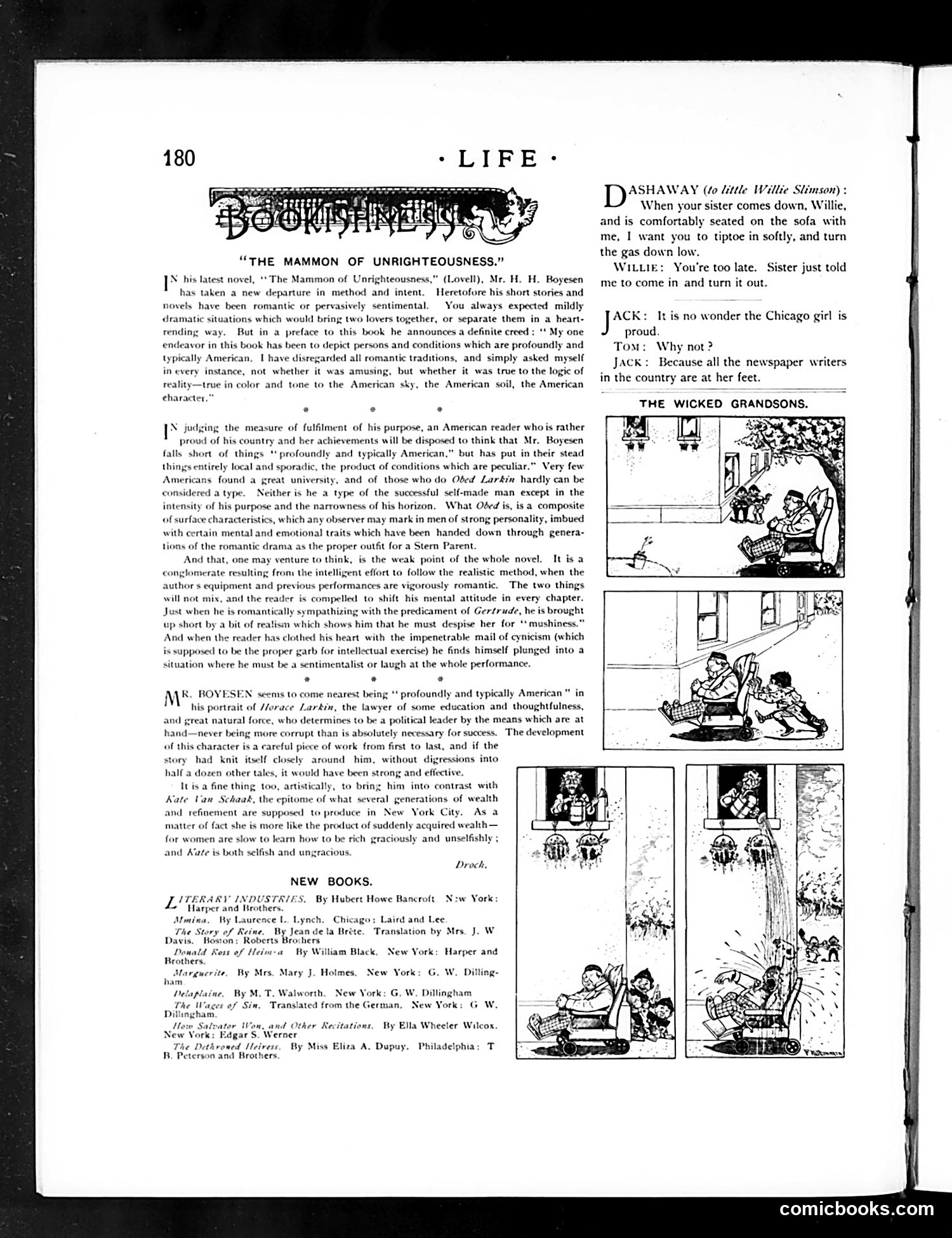 Life — October 1, 1891 — page 8: Life, 1891-10-01
