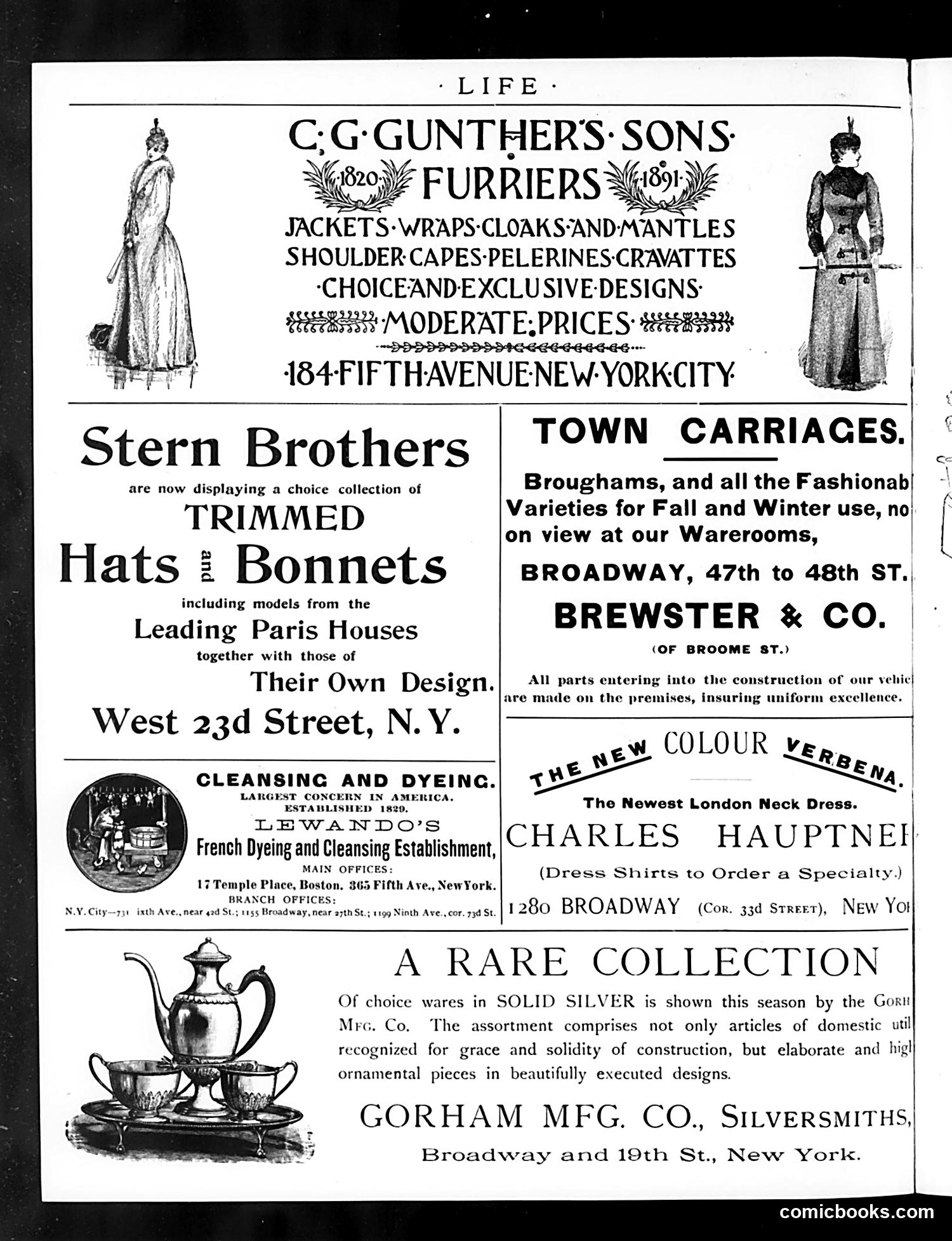 Life — October 8, 1891 — page 2: Life, 1891-10-08
