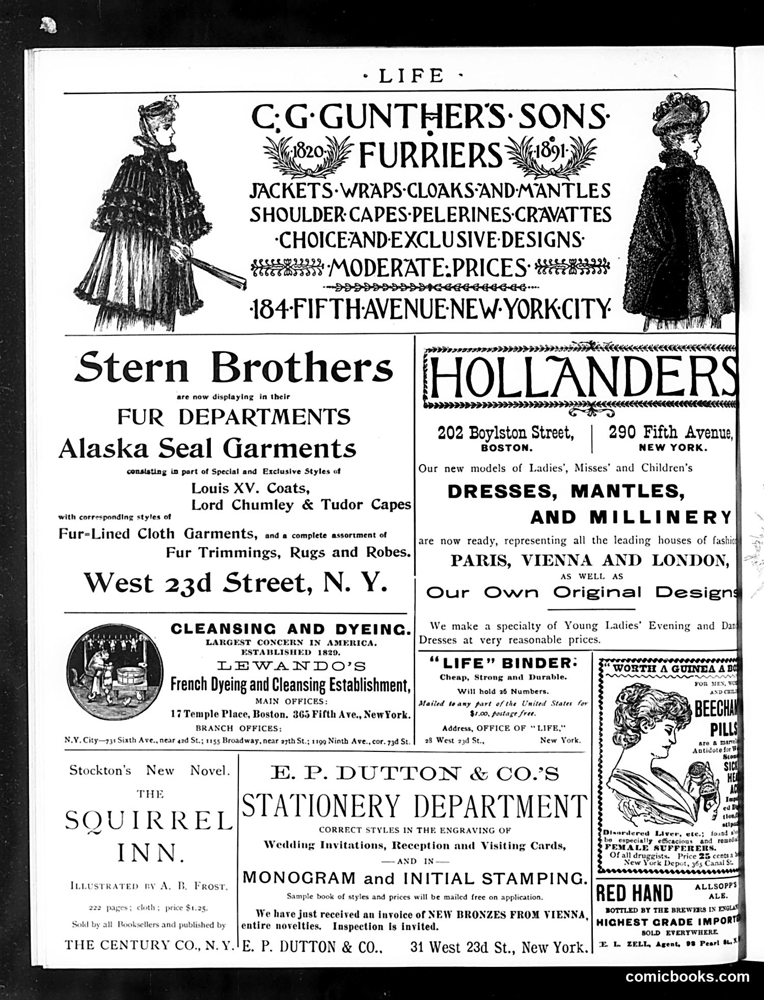 Life — October 22, 1891 — page 2: Life, 1891-10-22