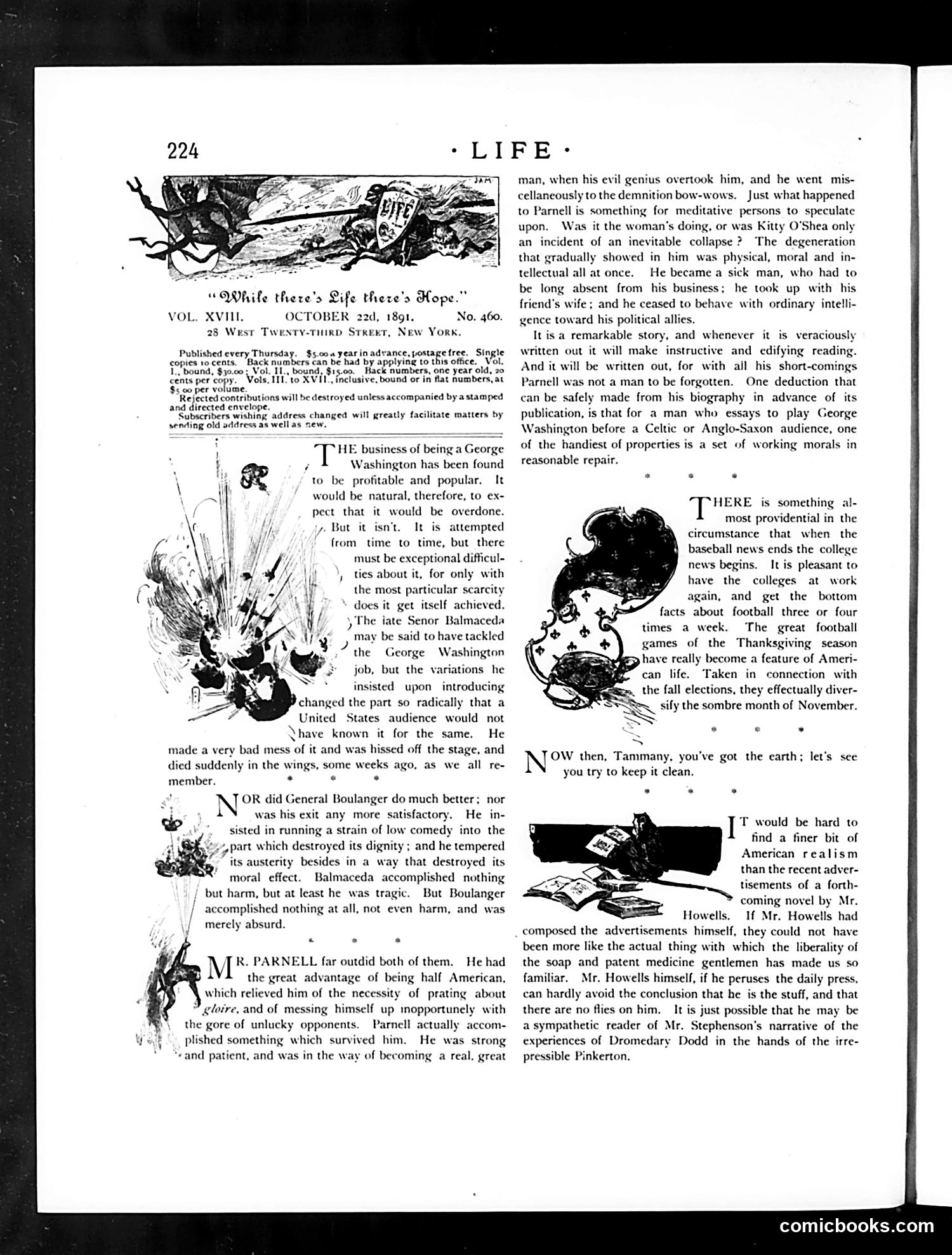 Life — October 22, 1891 — page 4: Life, 1891-10-22