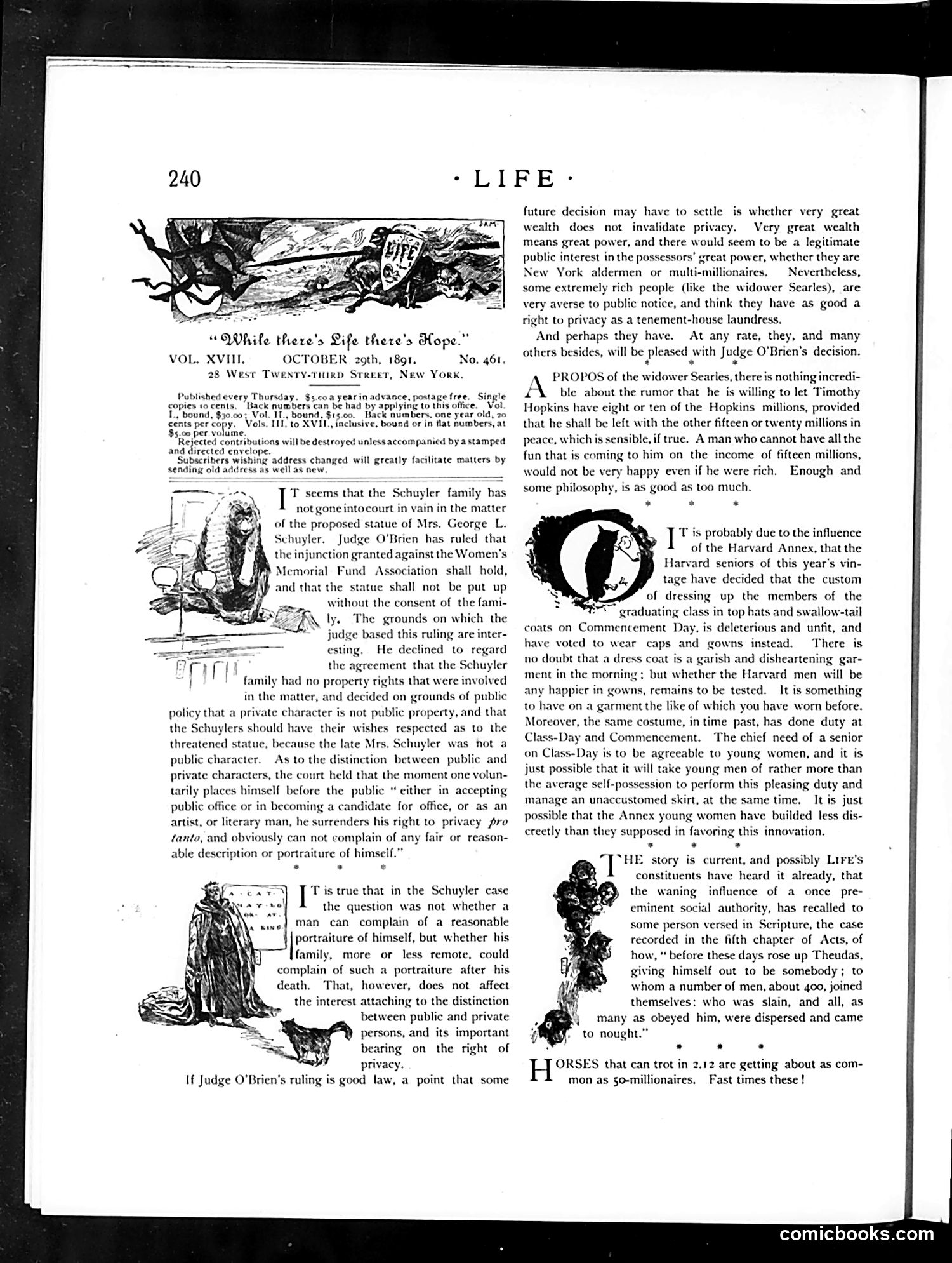 Life — October 29, 1891 — page 4: Life, 1891-10-29