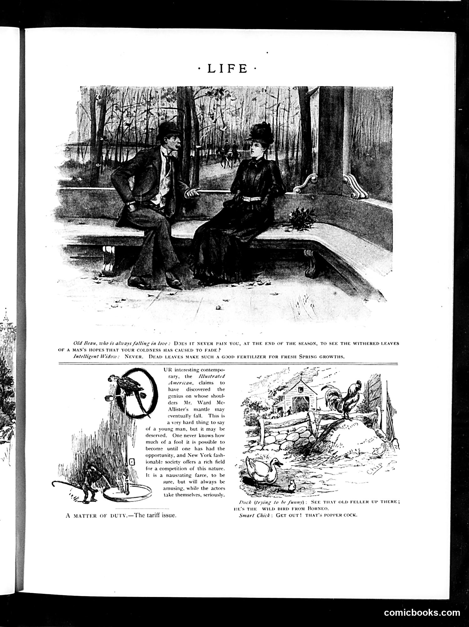 Life — October 29, 1891 — page 9: Life, 1891-10-29