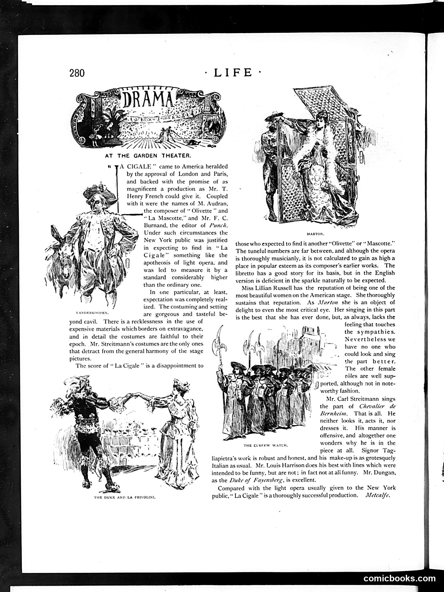 Life — November 12, 1891 — page 12: Life, 1891-11-12