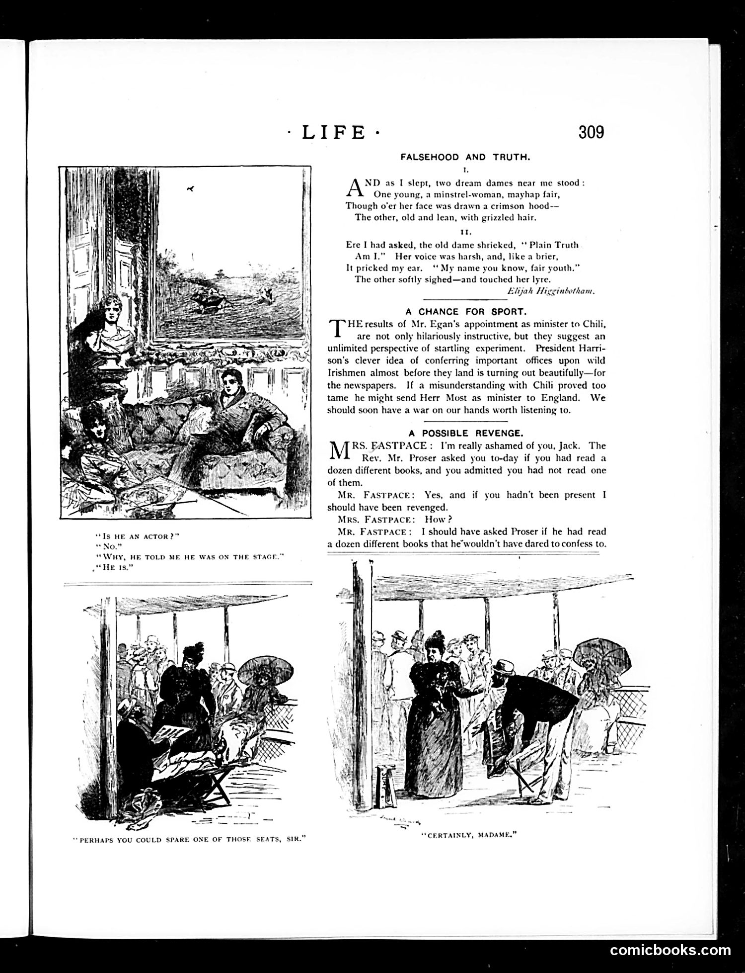 Life — November 26, 1891 — page 5: Life, 1891-11-26