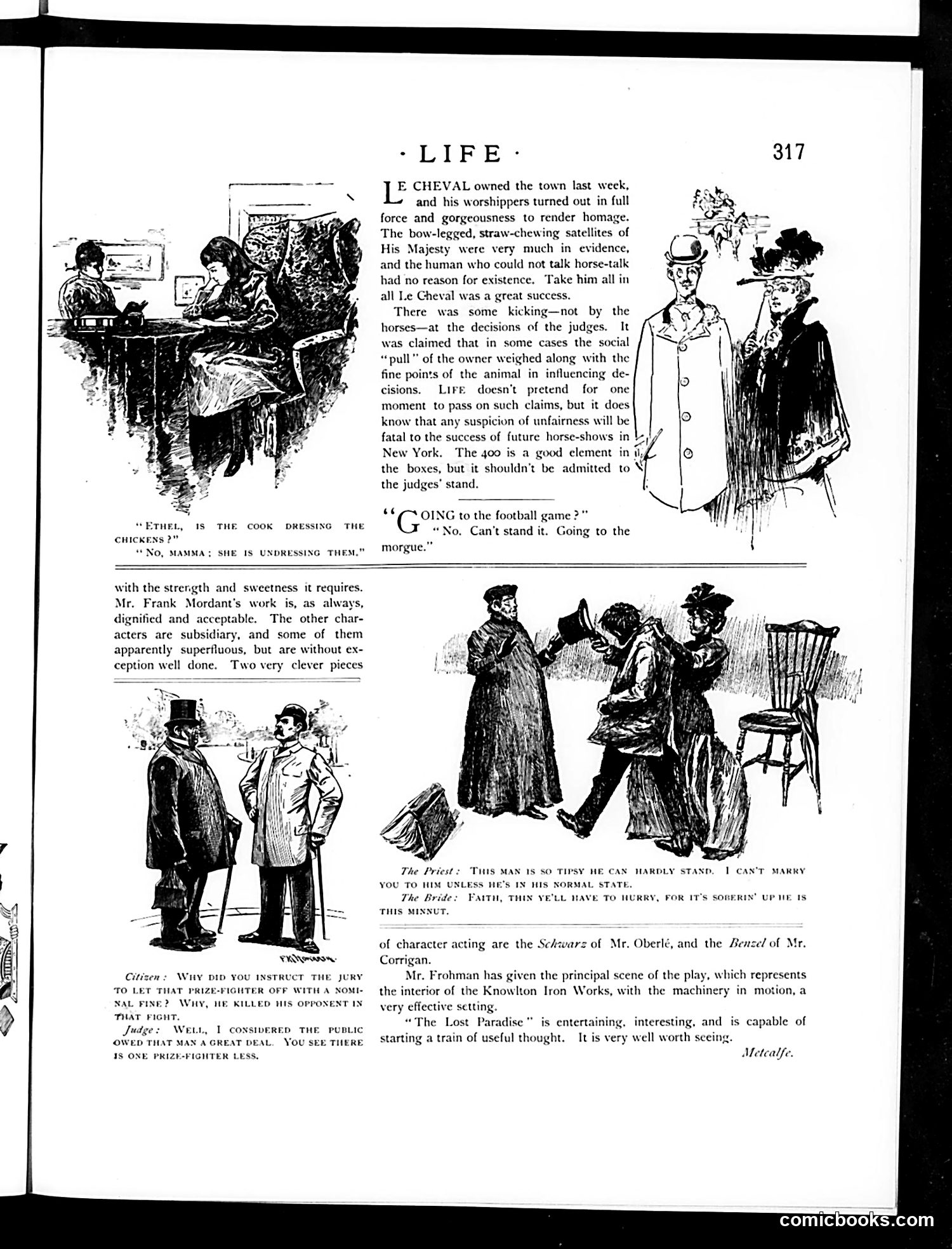 Life — November 26, 1891 — page 13: Life, 1891-11-26