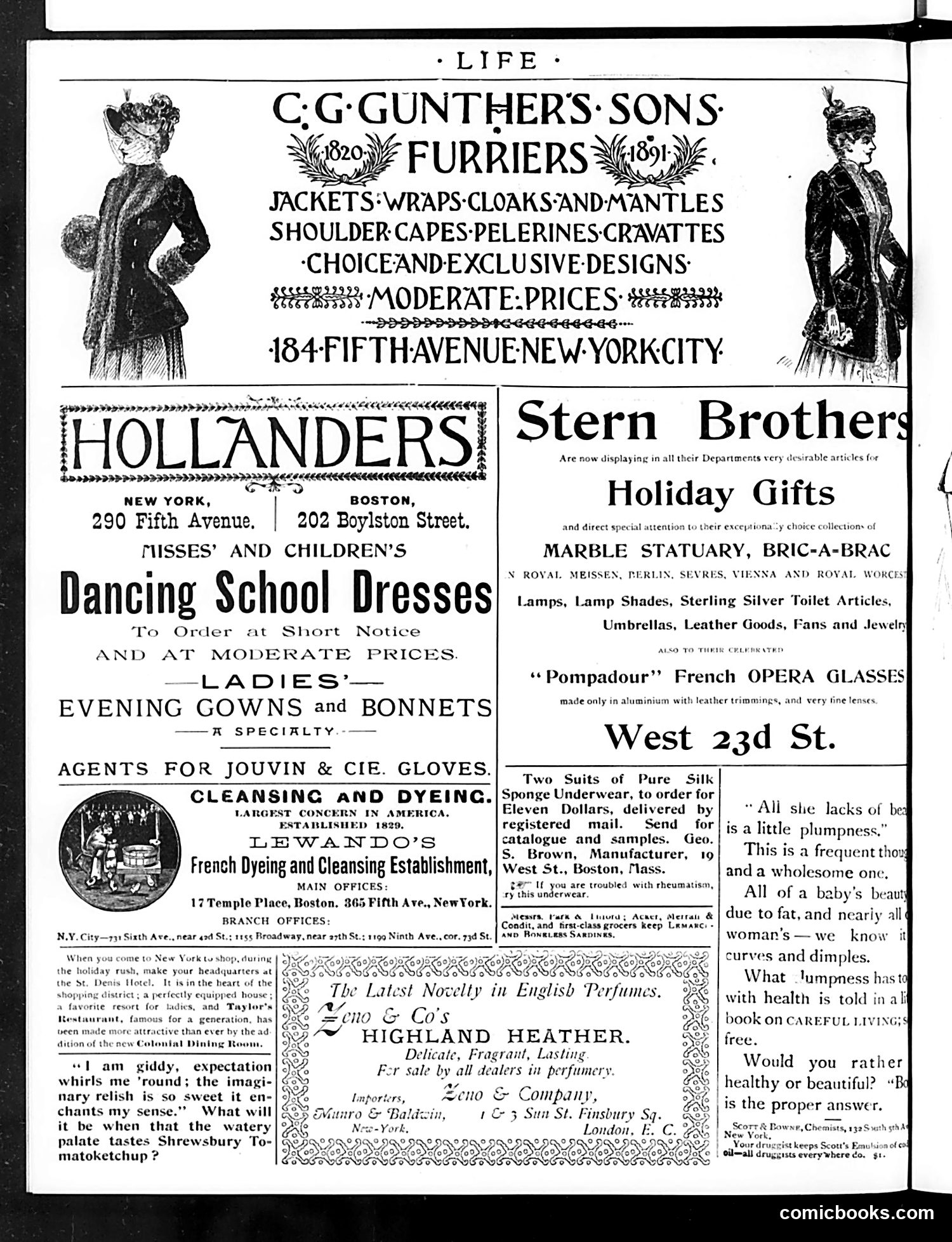 Life — December 17, 1891 — page 2: Life, 1891-12-17