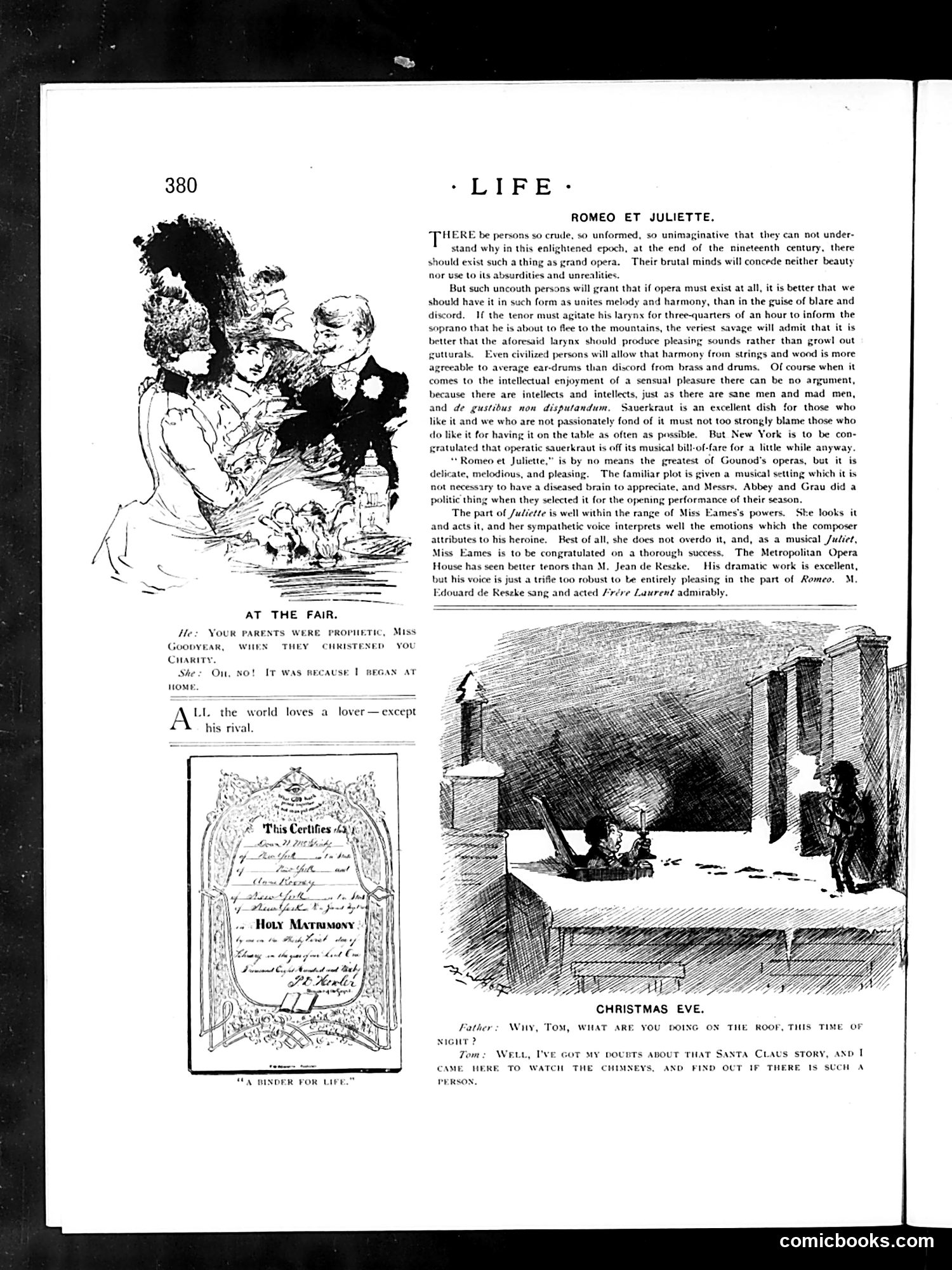 Life — December 24, 1891 — page 12: Life, 1891-12-24