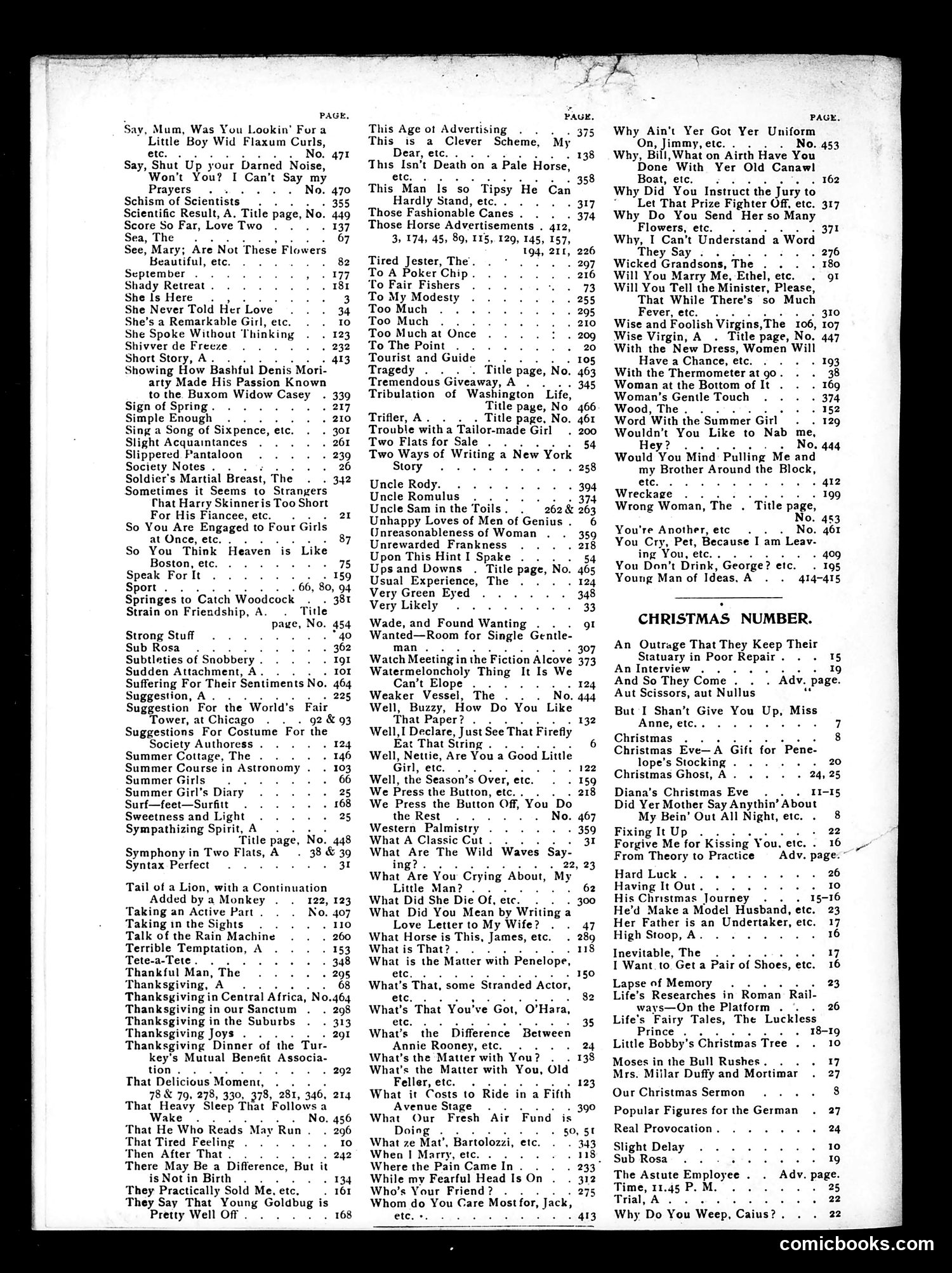 Life — 1891 — page 2: Life, 1891