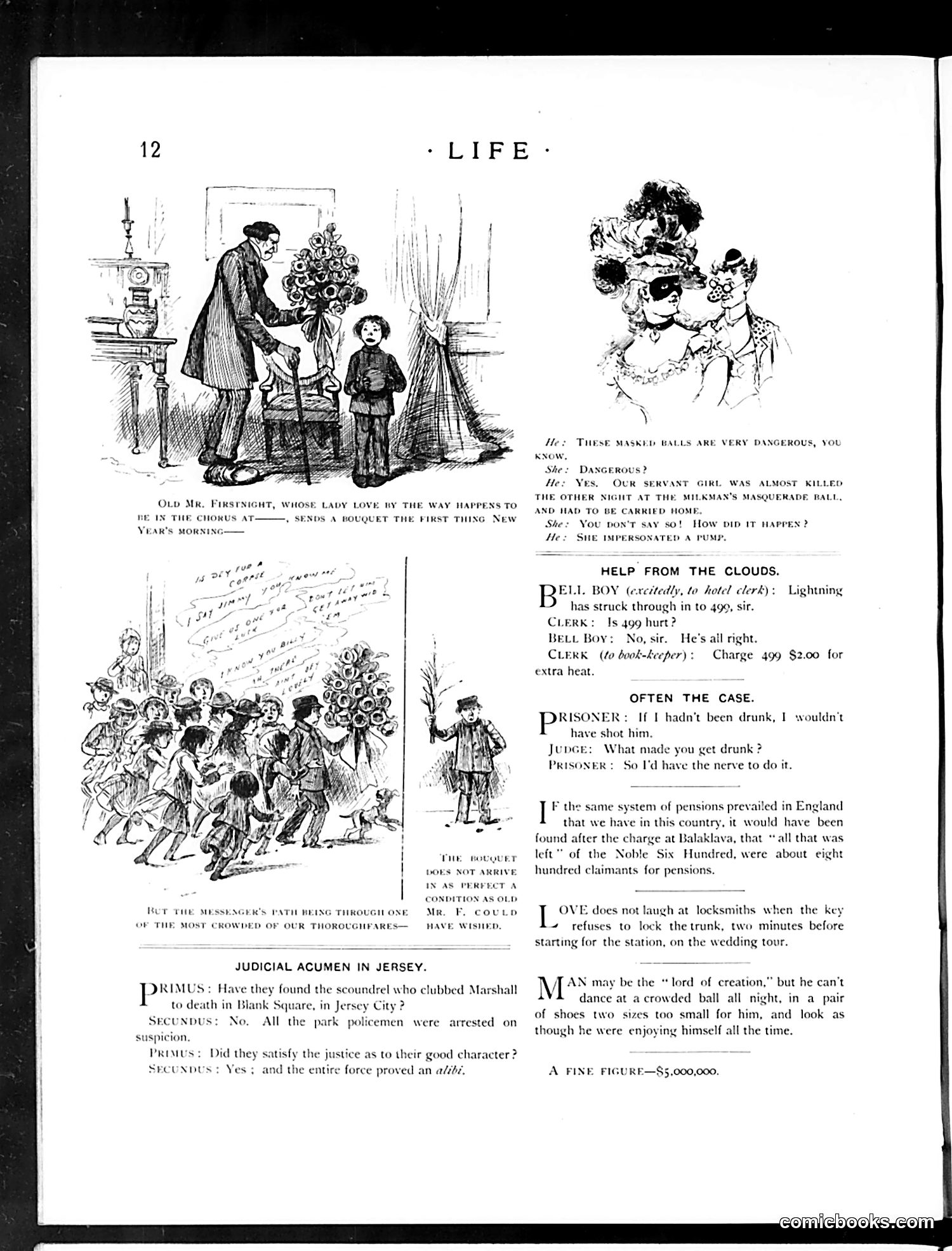 Life — January 7, 1892 — page 12: Life, 1892-01-07