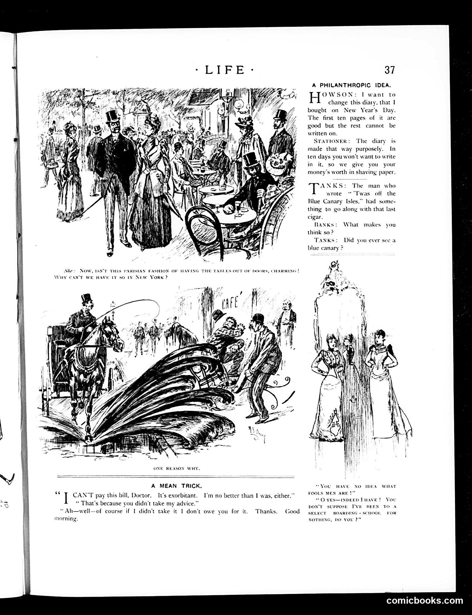 Life — January 21, 1892 — page 9: Life, 1892-01-21
