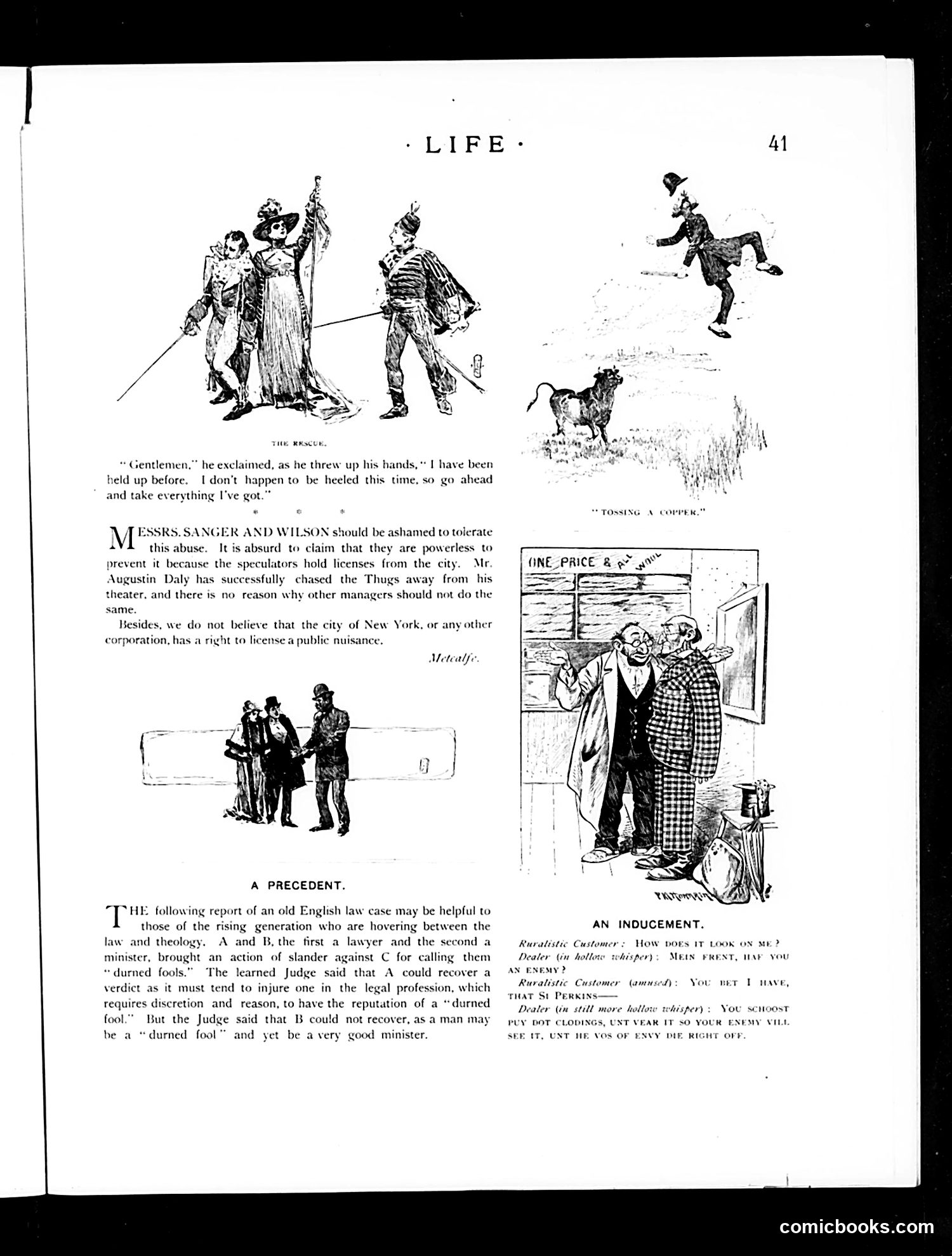 Life — January 21, 1892 — page 13: Life, 1892-01-21