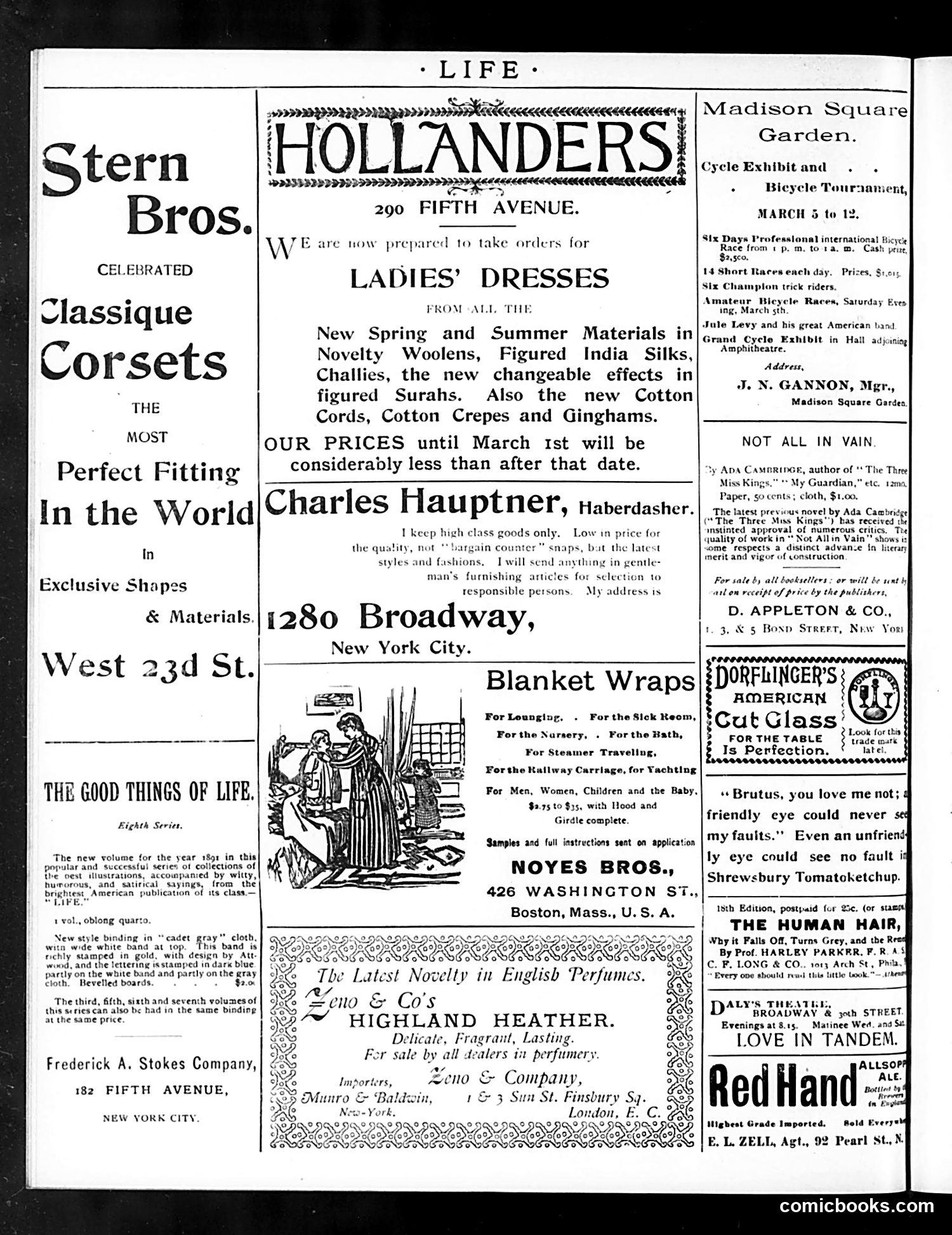 Life — February 18, 1892 — page 2: Life, 1892-02-18