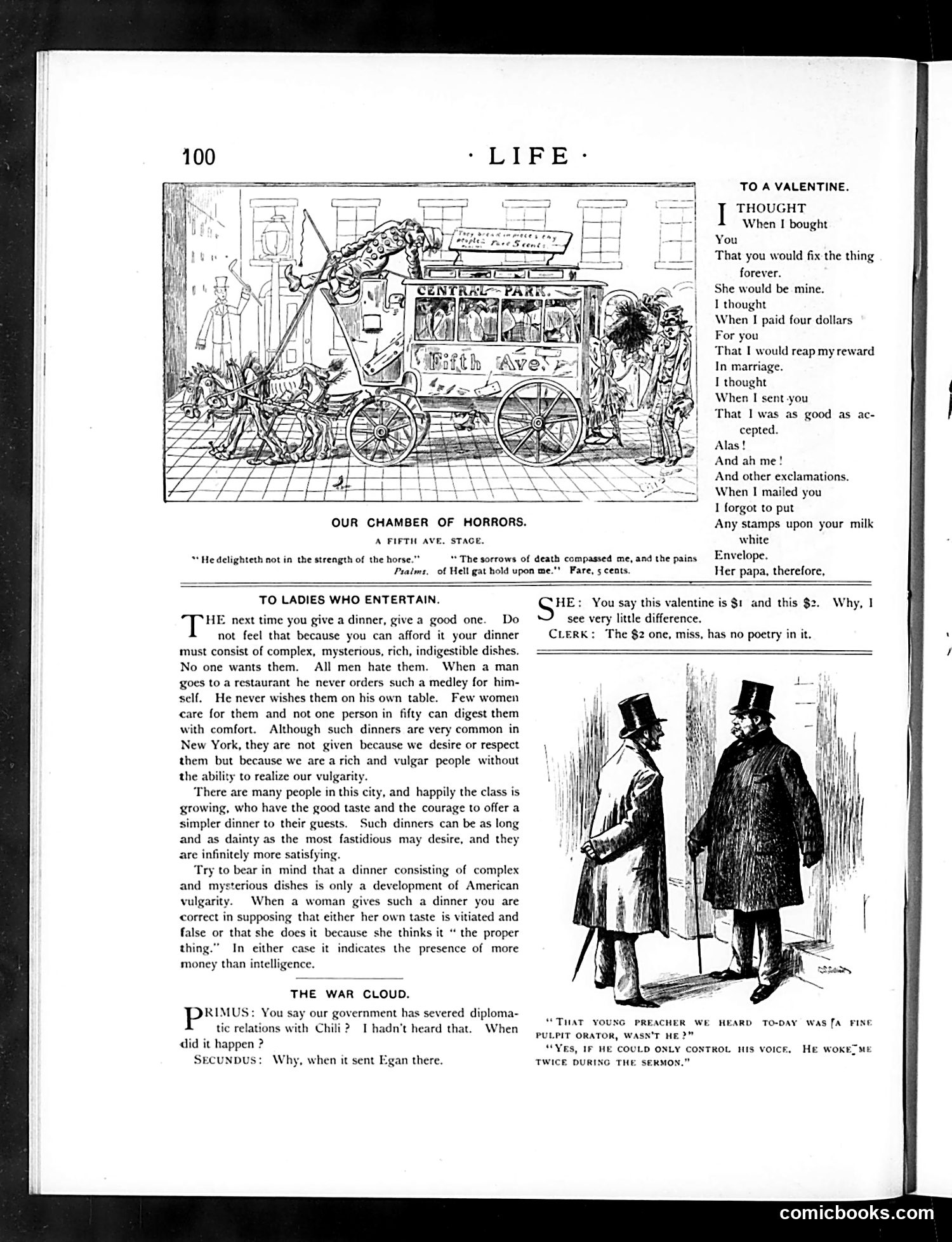 Life — February 18, 1892 — page 6: Life, 1892-02-18