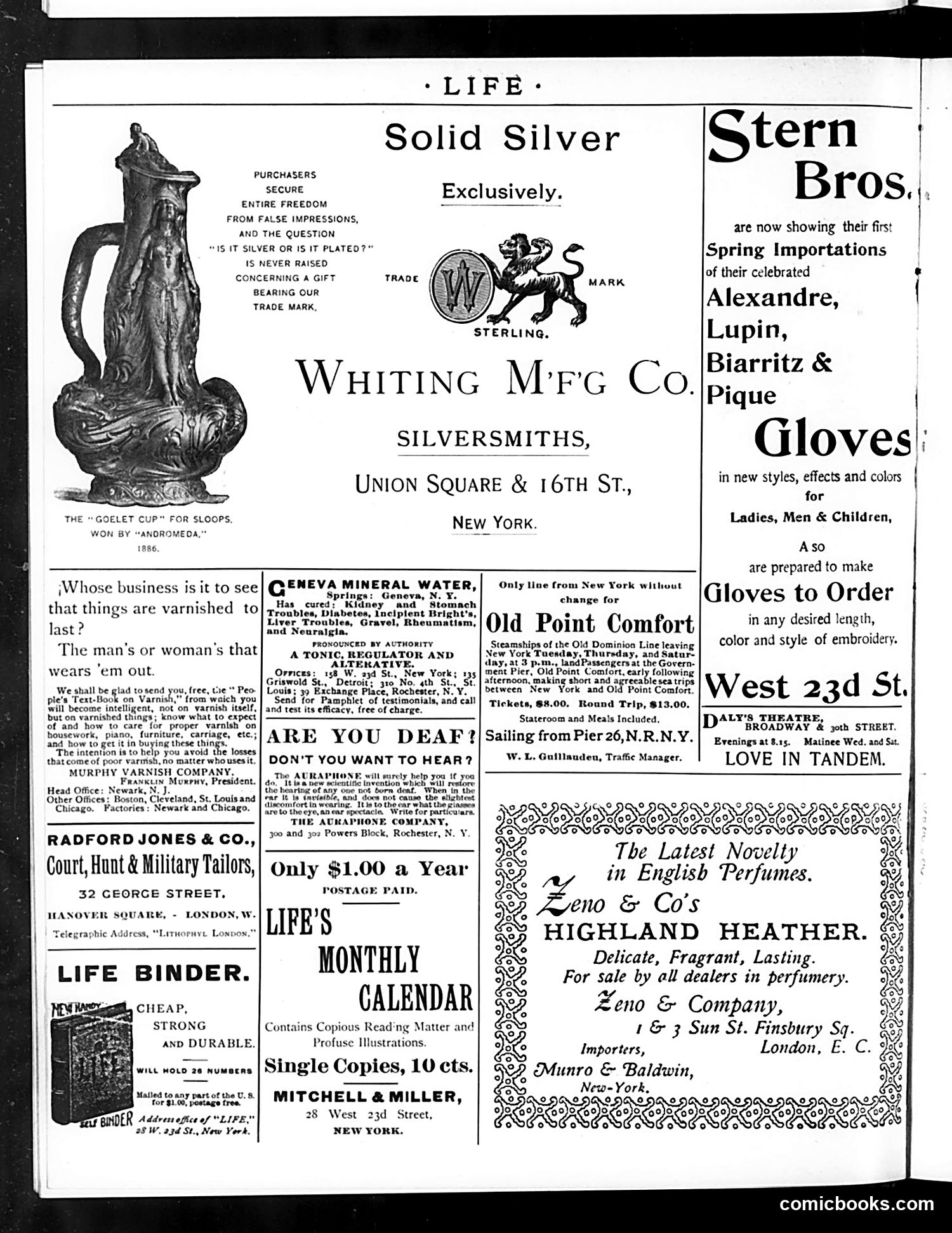 Life — March 10, 1892 — page 2: Life, 1892-03-10