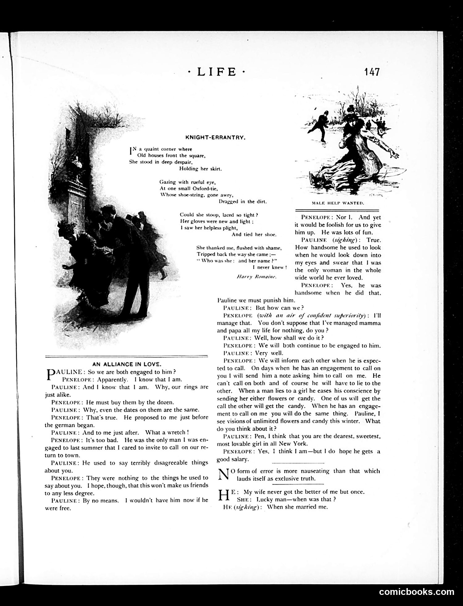 Life — March 10, 1892 — page 5: Life, 1892-03-10