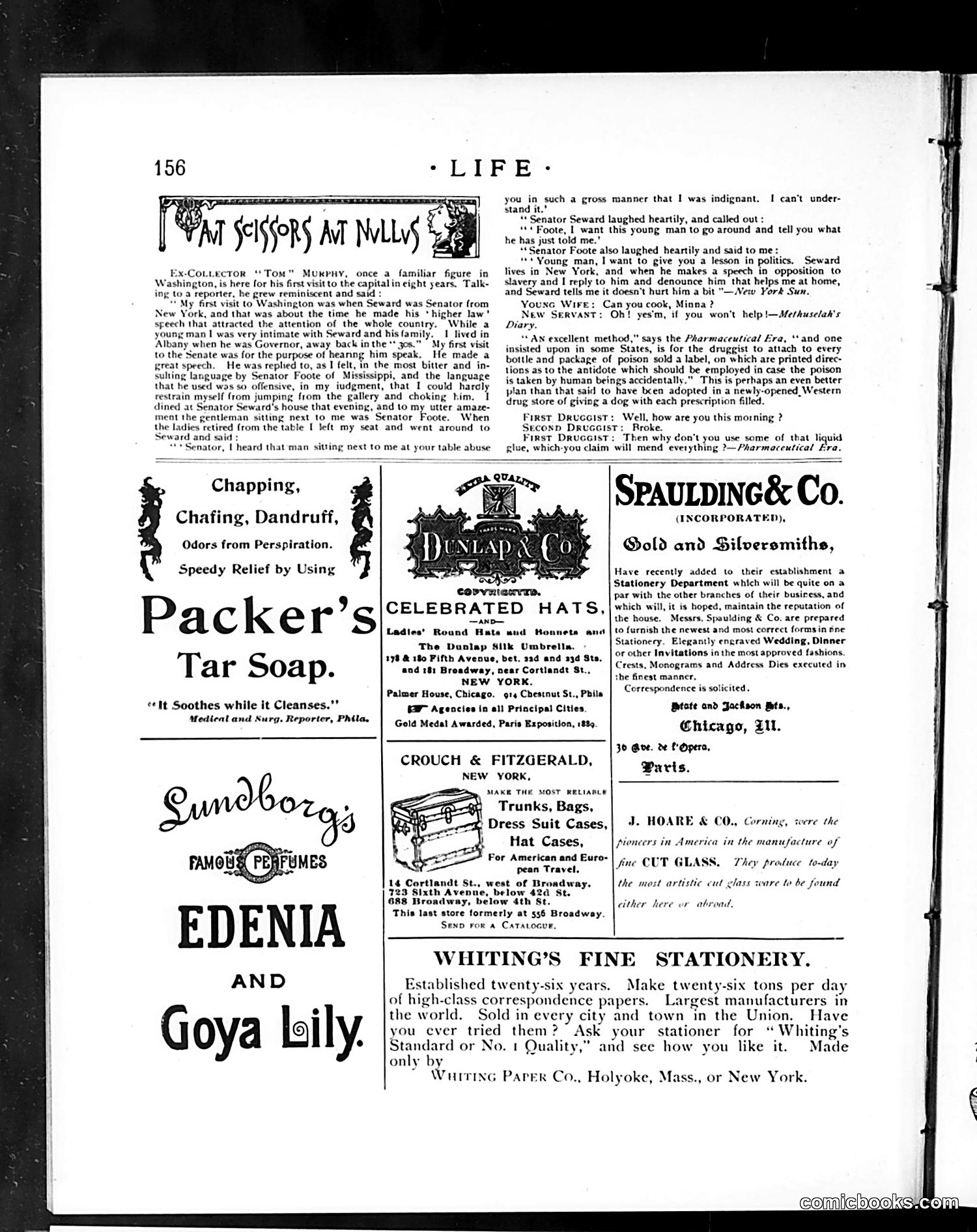 Life — March 10, 1892 — page 14: Life, 1892-03-10