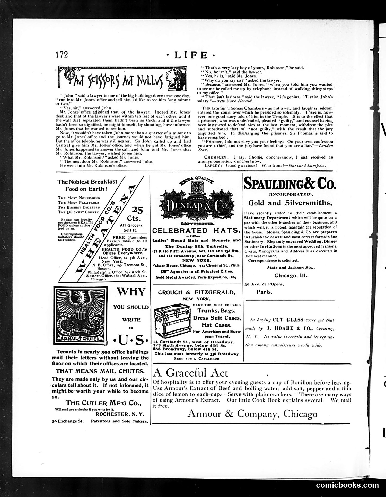 Life — March 17, 1892 — page 14: Life, 1892-03-17