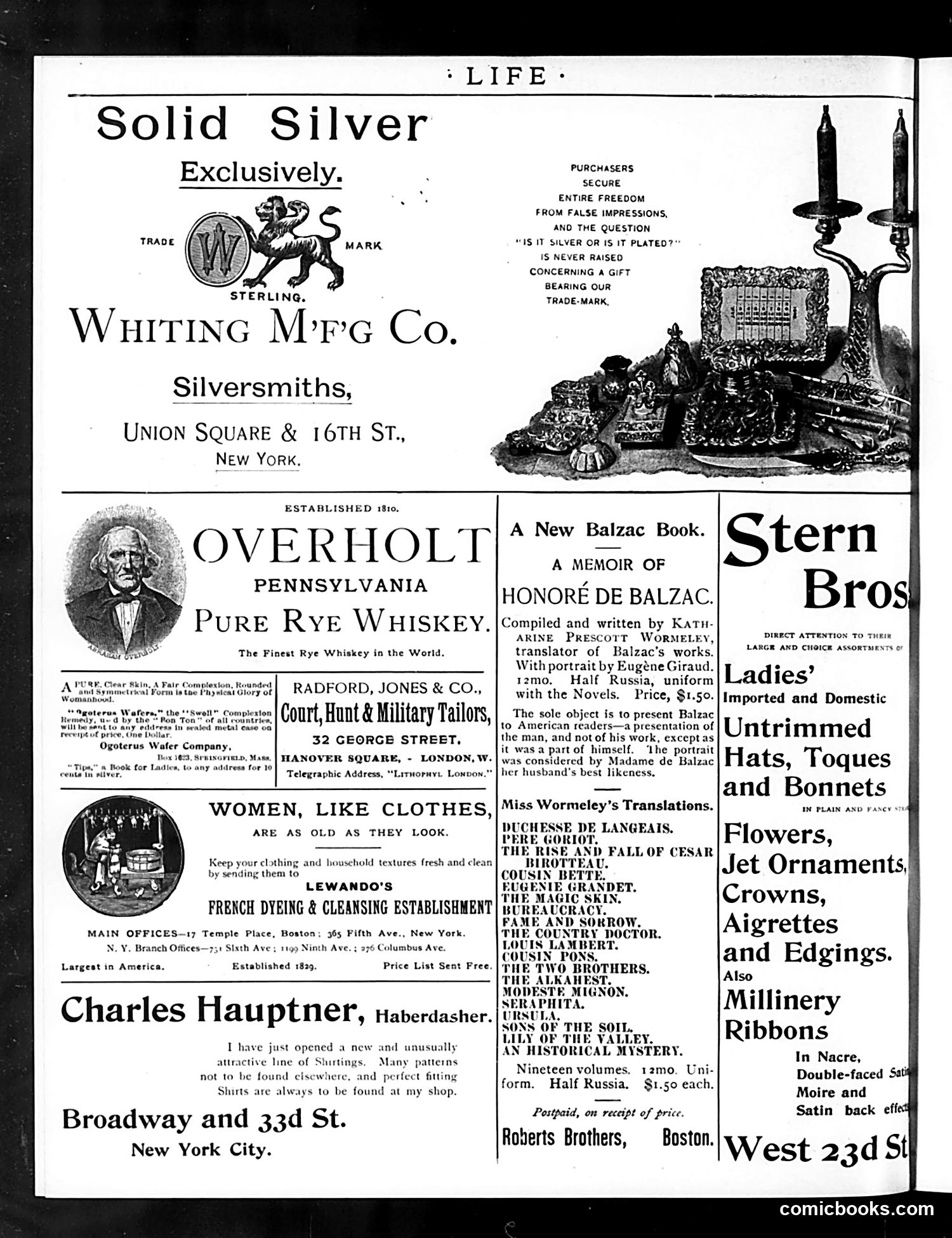 Life — March 31, 1892 — page 2: Life, 1892-03-31