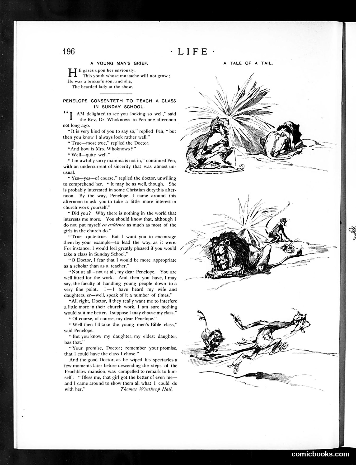Life — March 31, 1892 — page 6: Life, 1892-03-31
