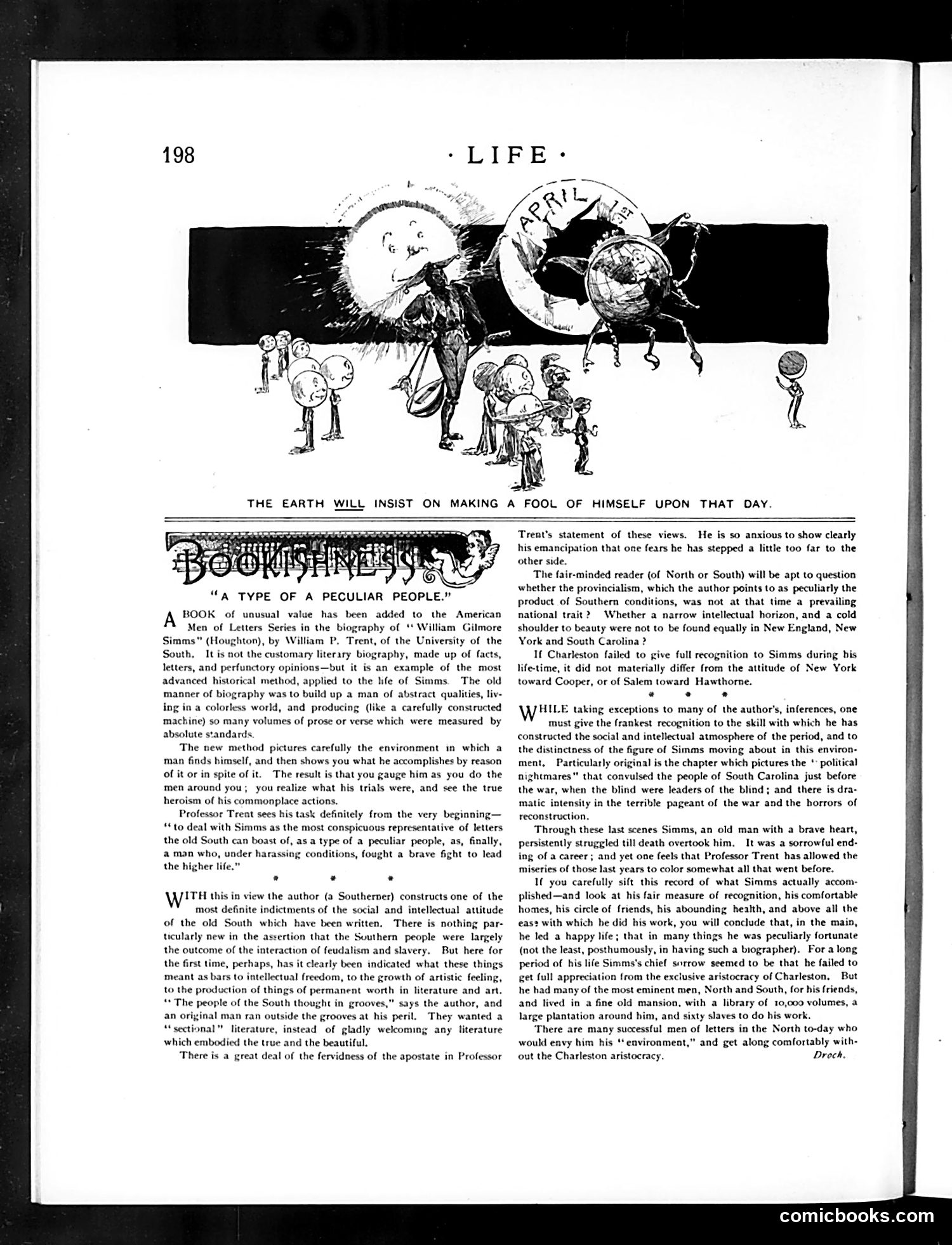 Life — March 31, 1892 — page 8: Life, 1892-03-31