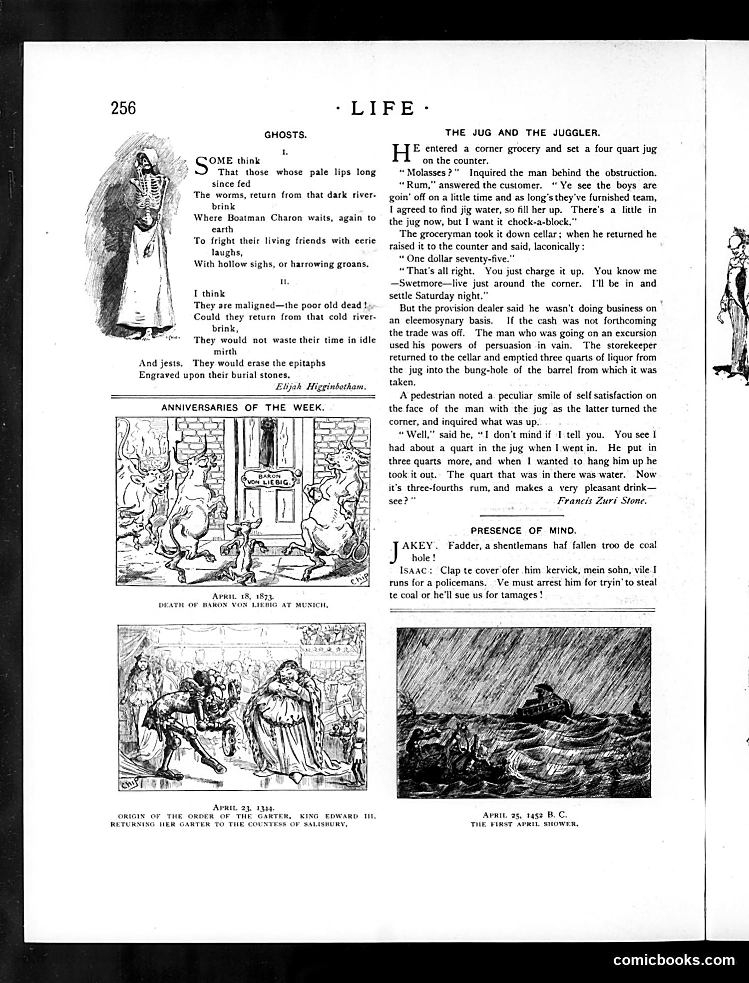 Life — April 21, 1892 — page 12: Life, 1892-04-21