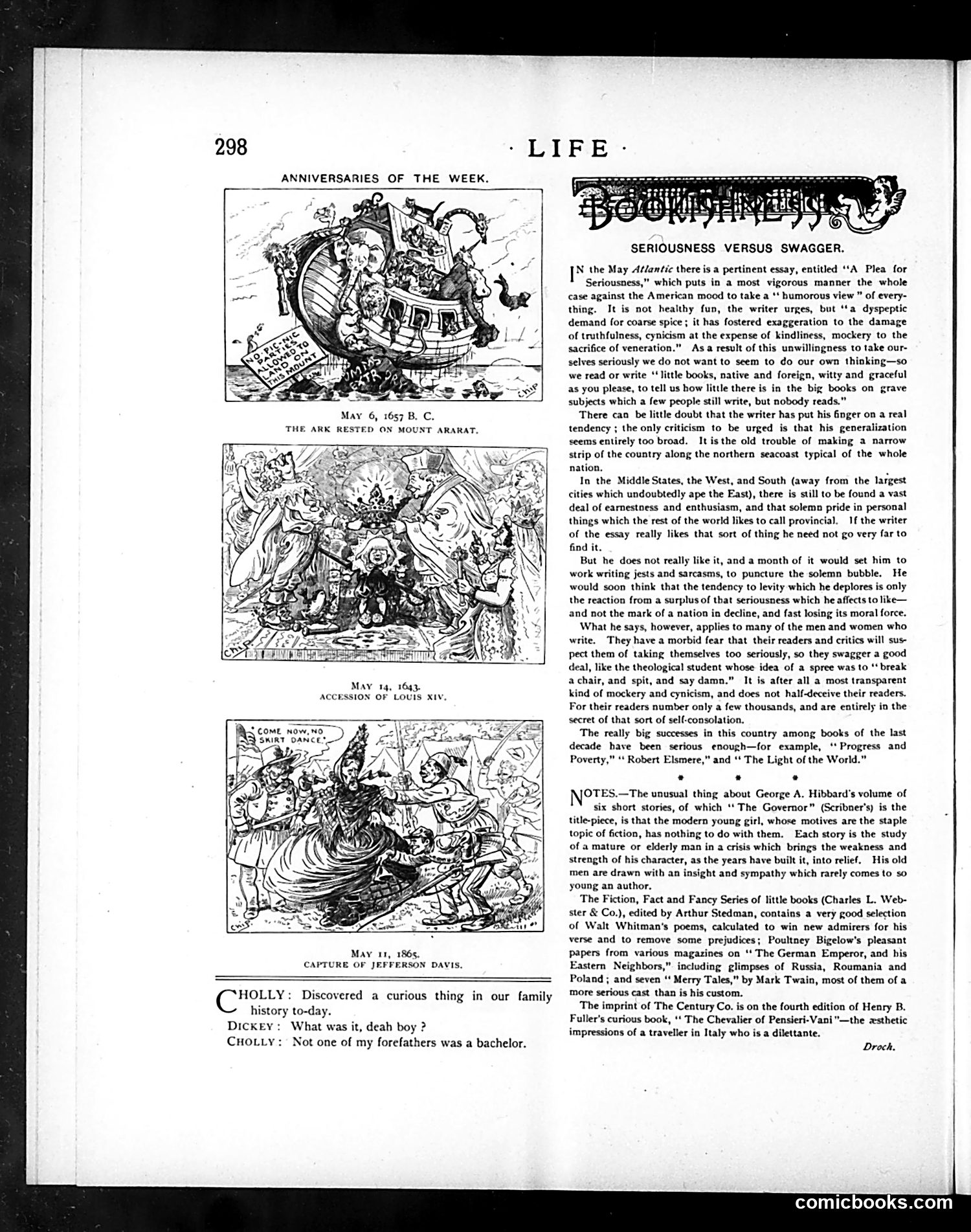 Life — May 12, 1892 — page 6: Life, 1892-05-12