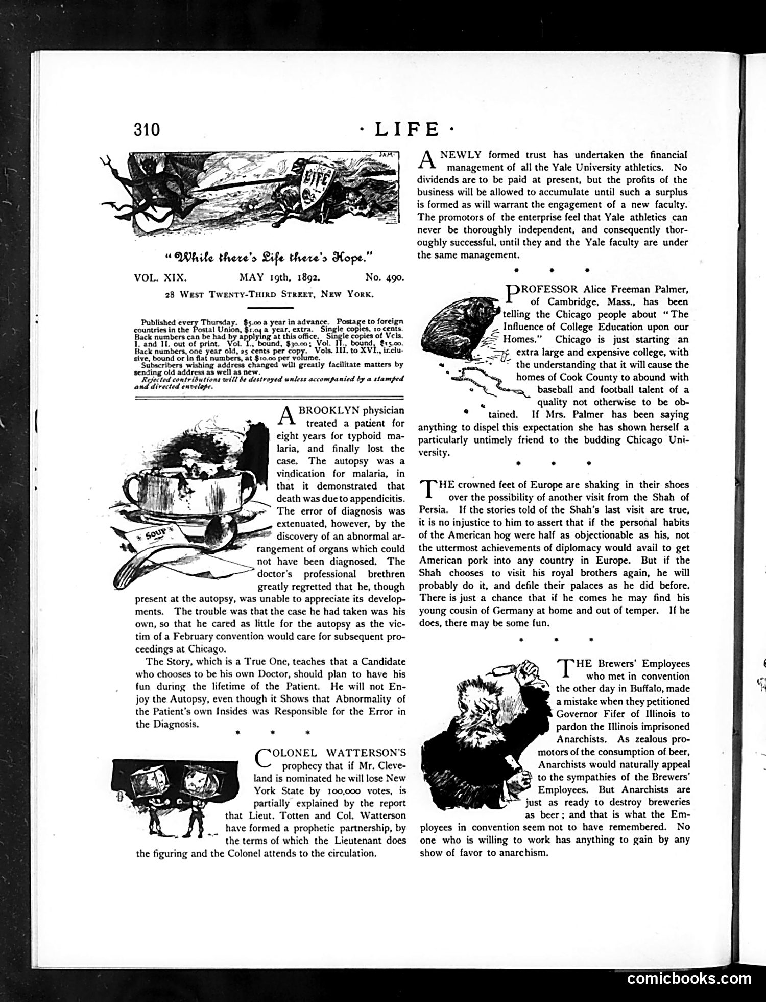 Life — May 19, 1892 — page 4: Life, 1892-05-19