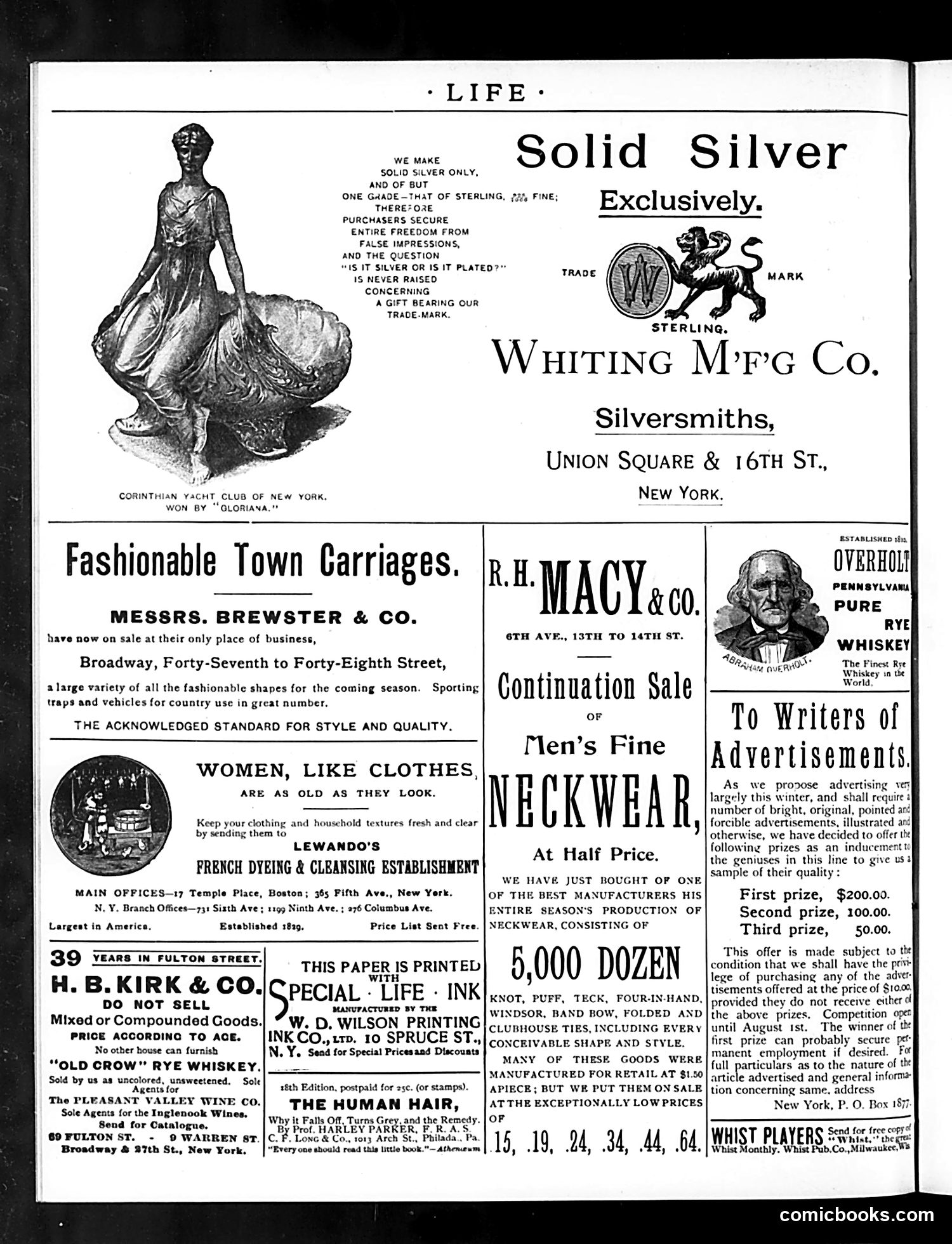 Life — May 26, 1892 — page 2: Life, 1892-05-26