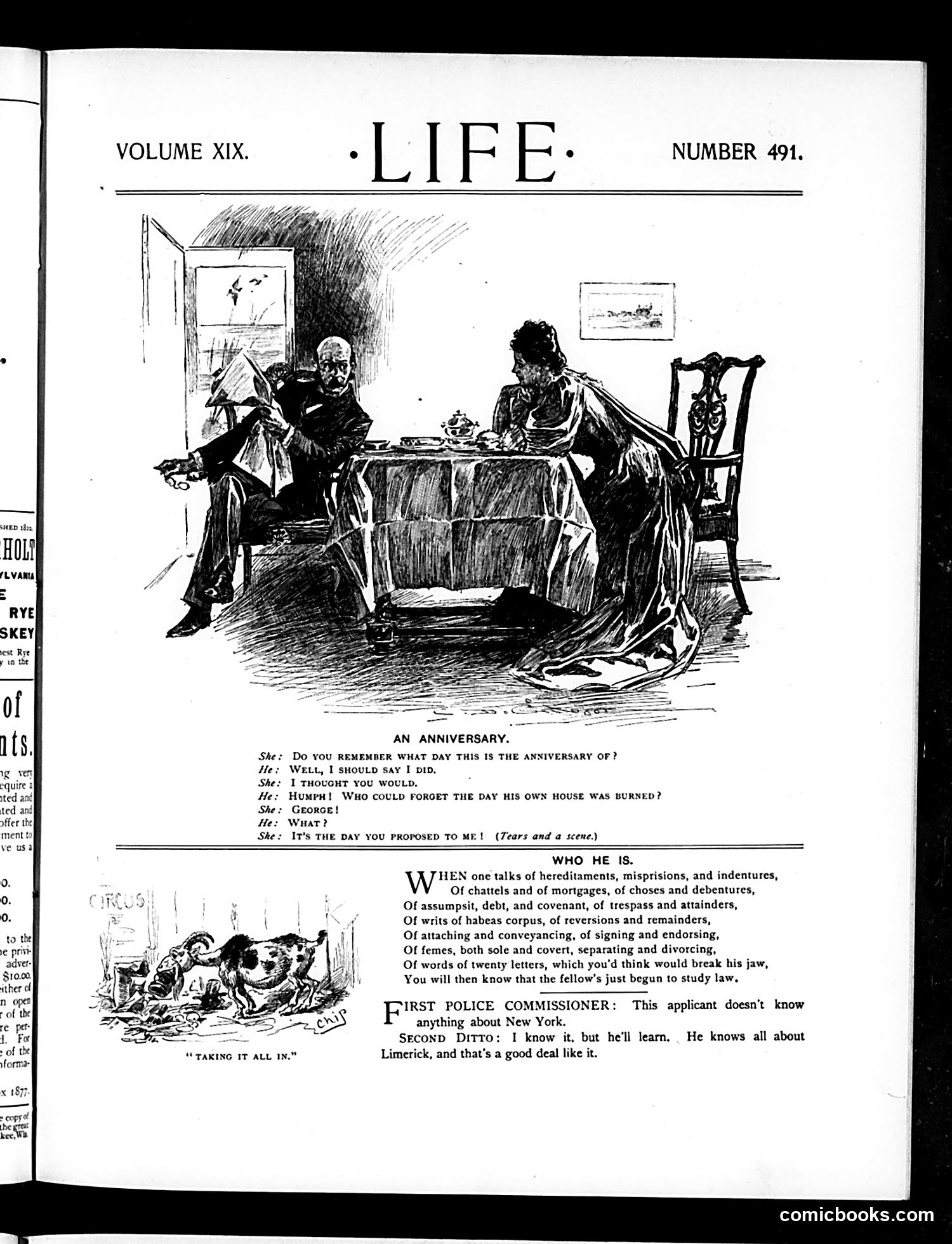 Life — May 26, 1892 — page 3: Life, 1892-05-26