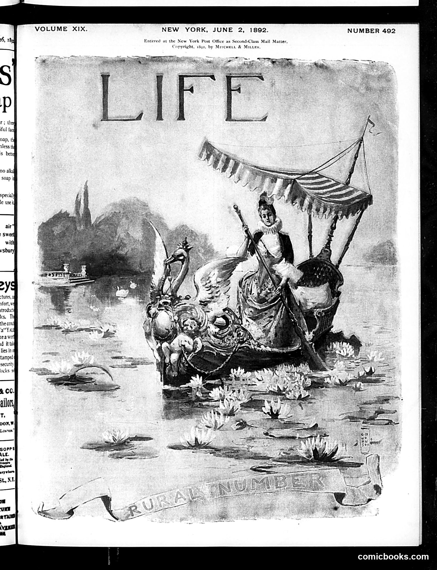 Life — June 2, 1892 — page 1: Life, 1892-06-02