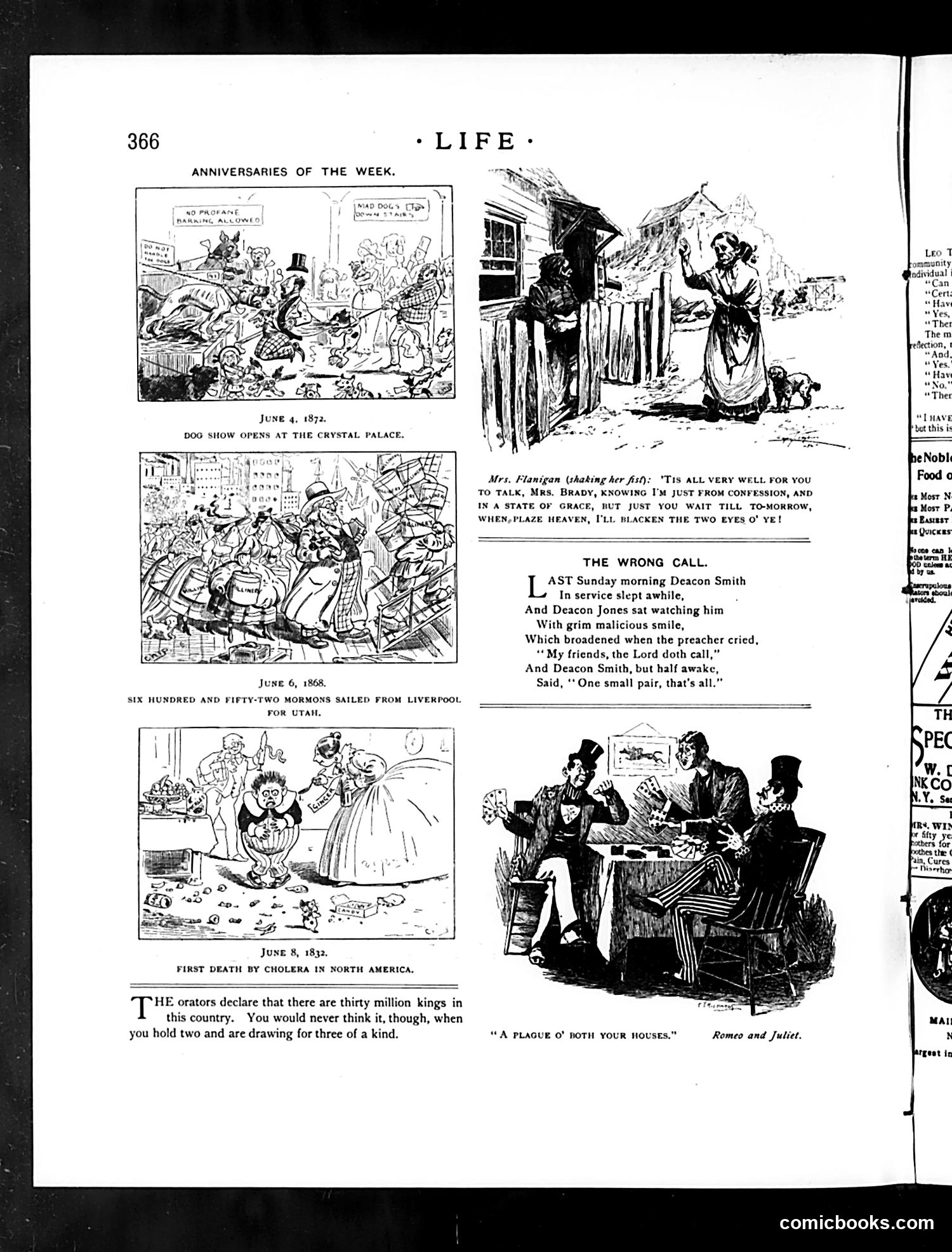 Life — June 9, 1892 — page 12: Life, 1892-06-09