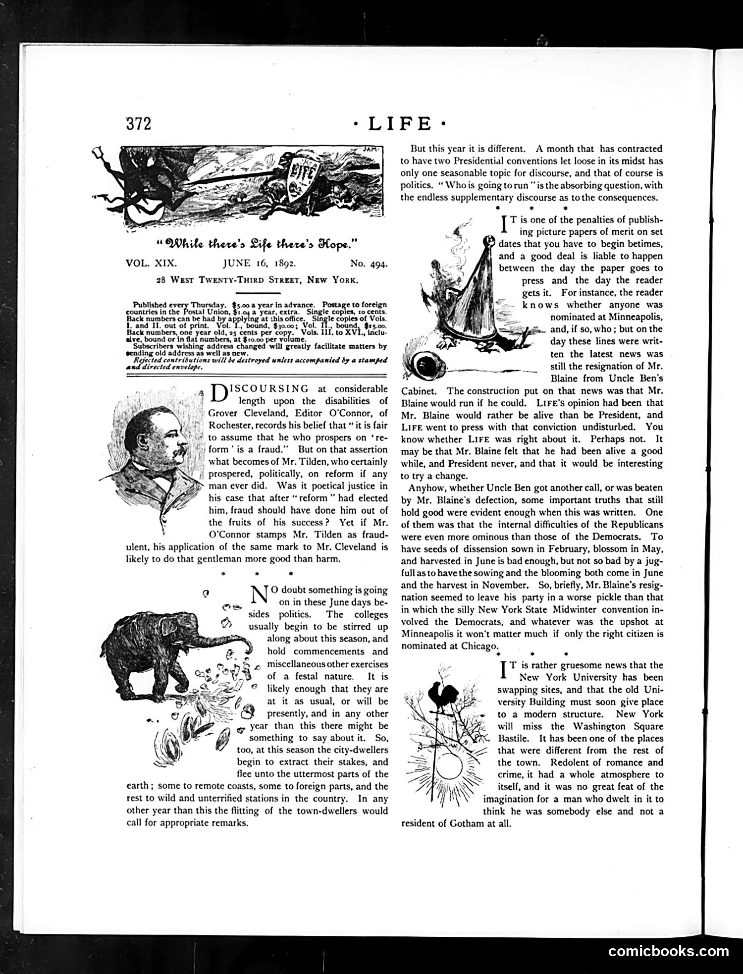 Life — June 16, 1892 — page 4: Life, 1892-06-16