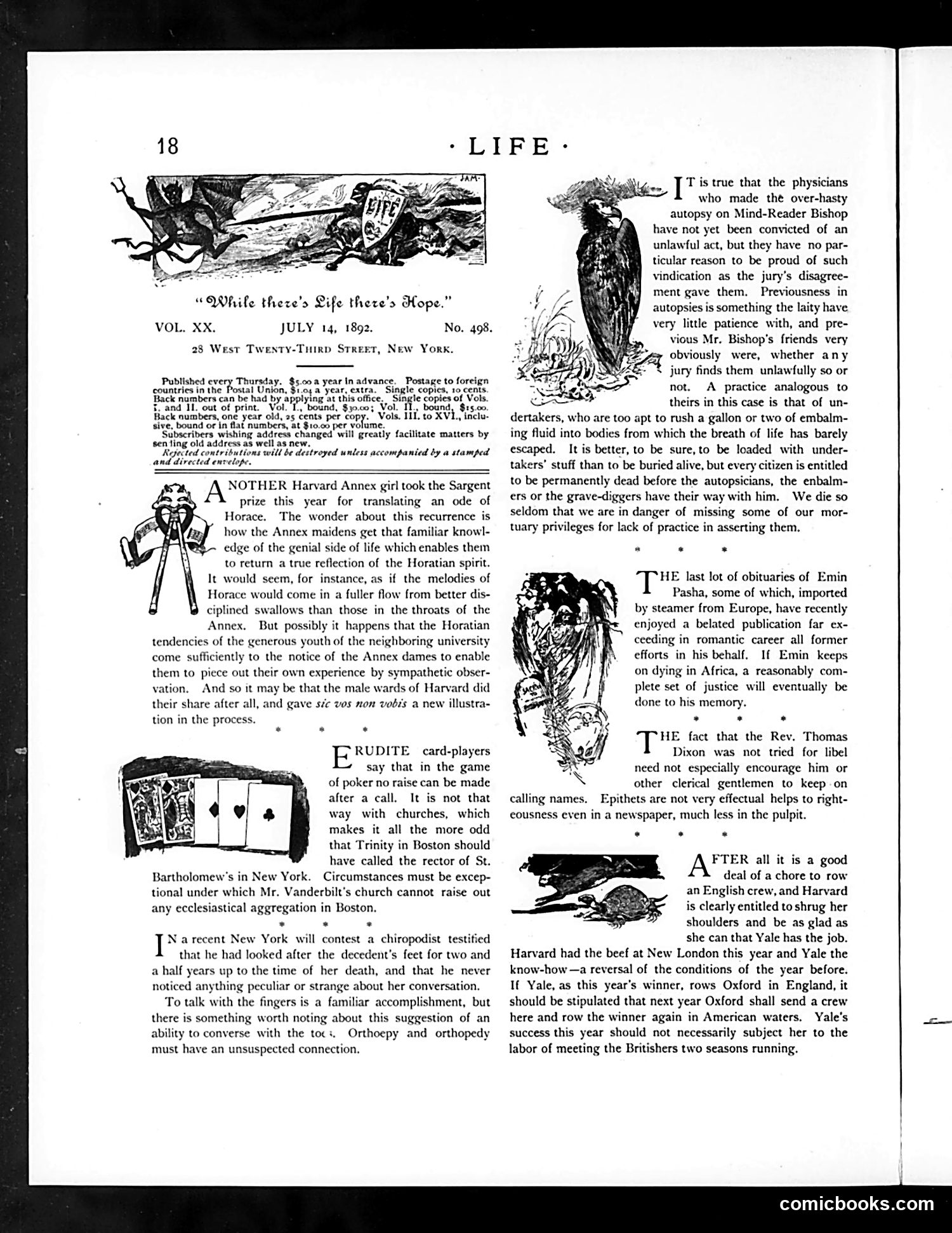 Life — July 14, 1892 — page 4: Life, 1892-07-14