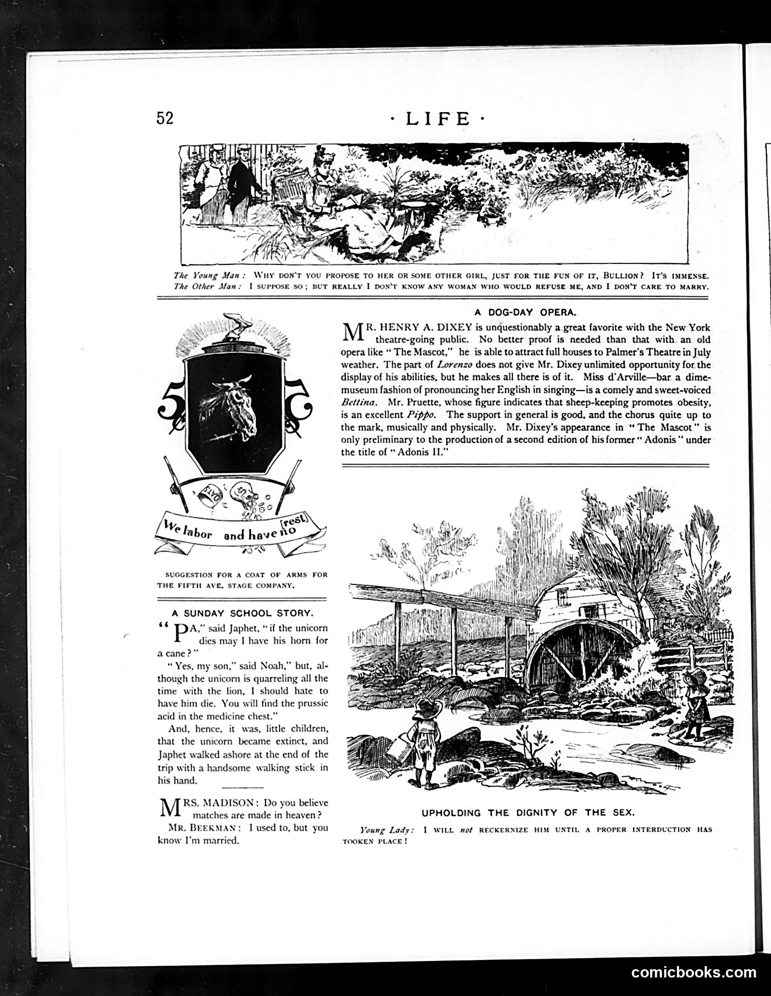 Life — July 28, 1892 — page 10: Life, 1892-07-28