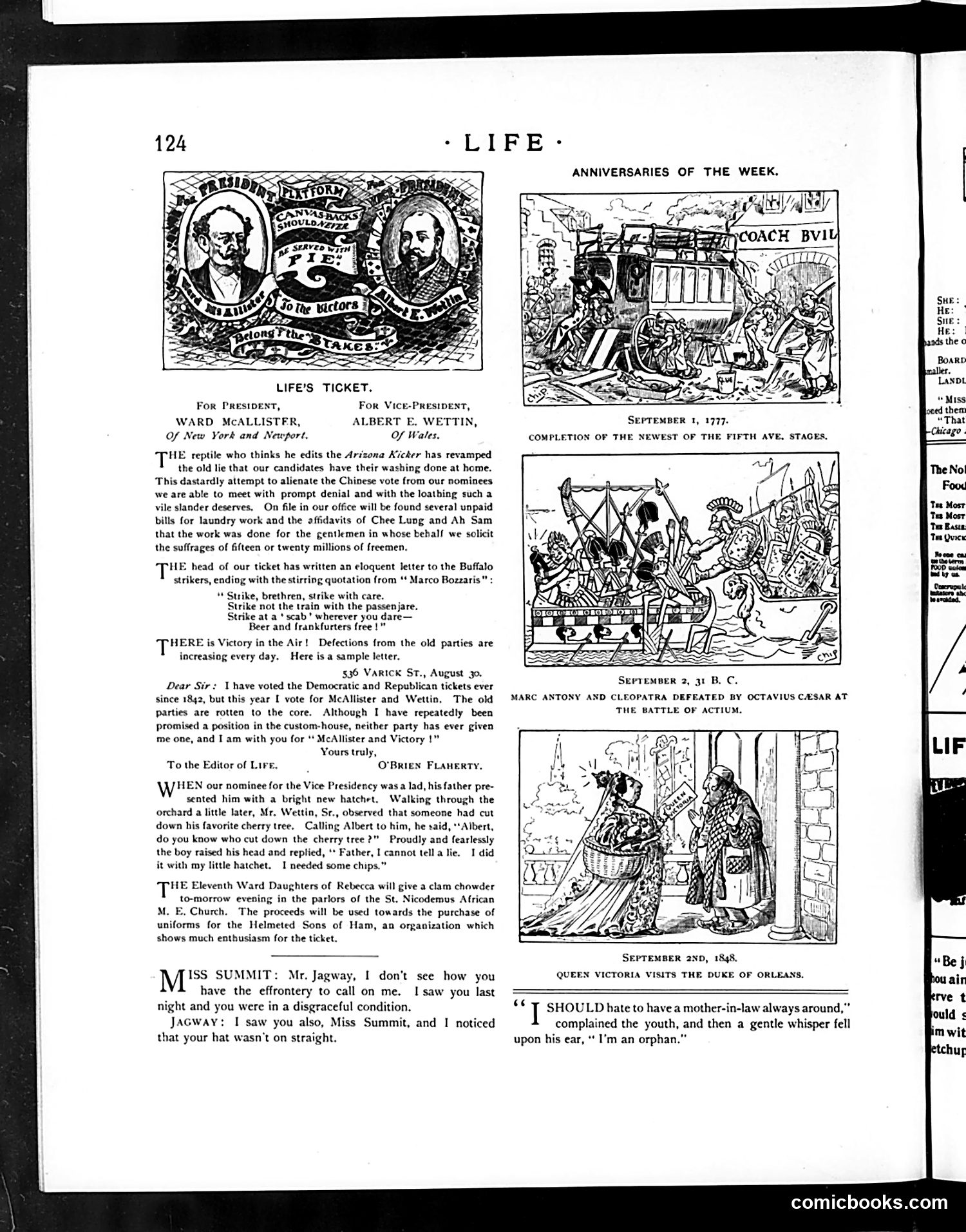 Life — September 1, 1892 — page 12: Life, 1892-09-01