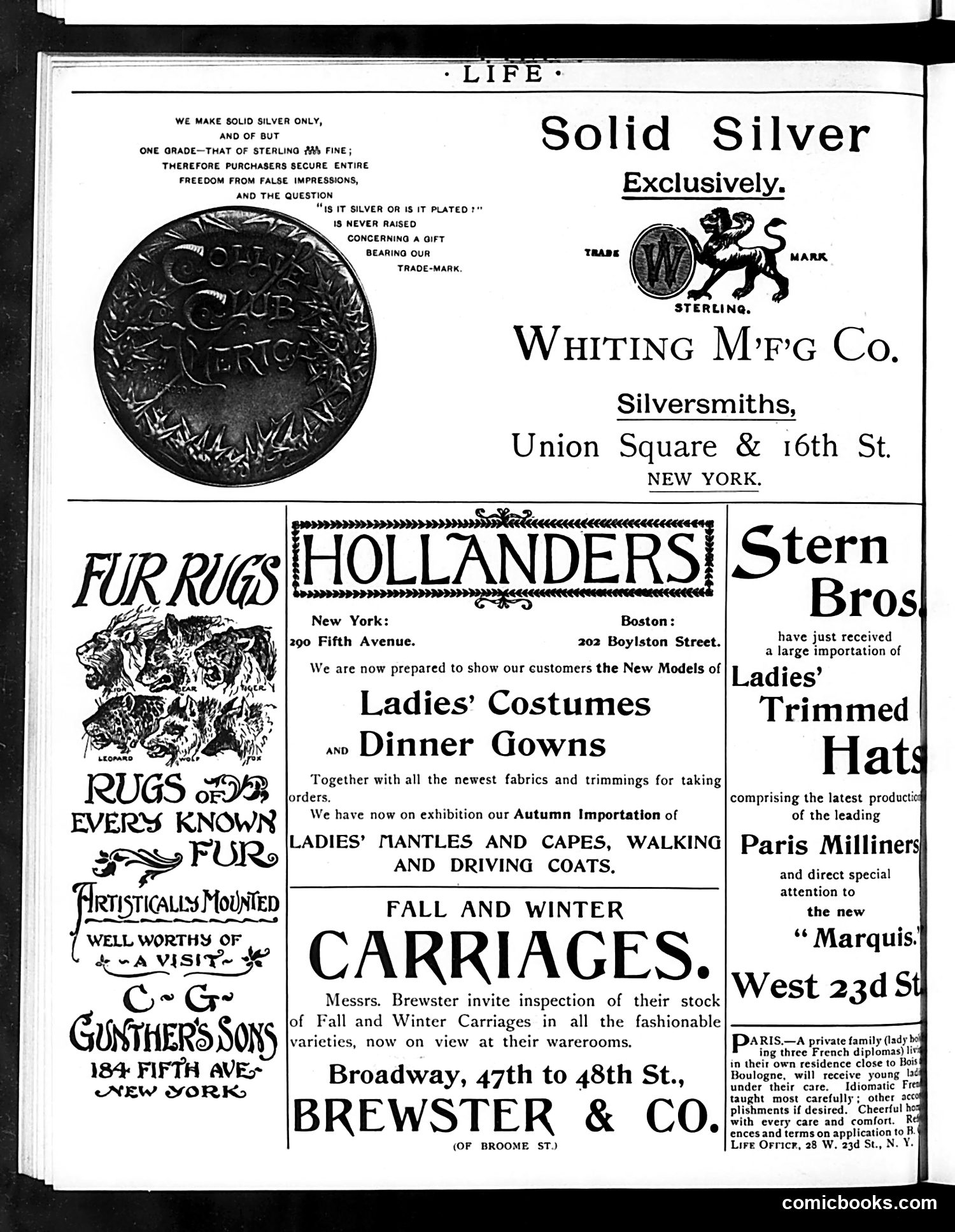 Life — October 6, 1892 — page 2: Life, 1892-10-06