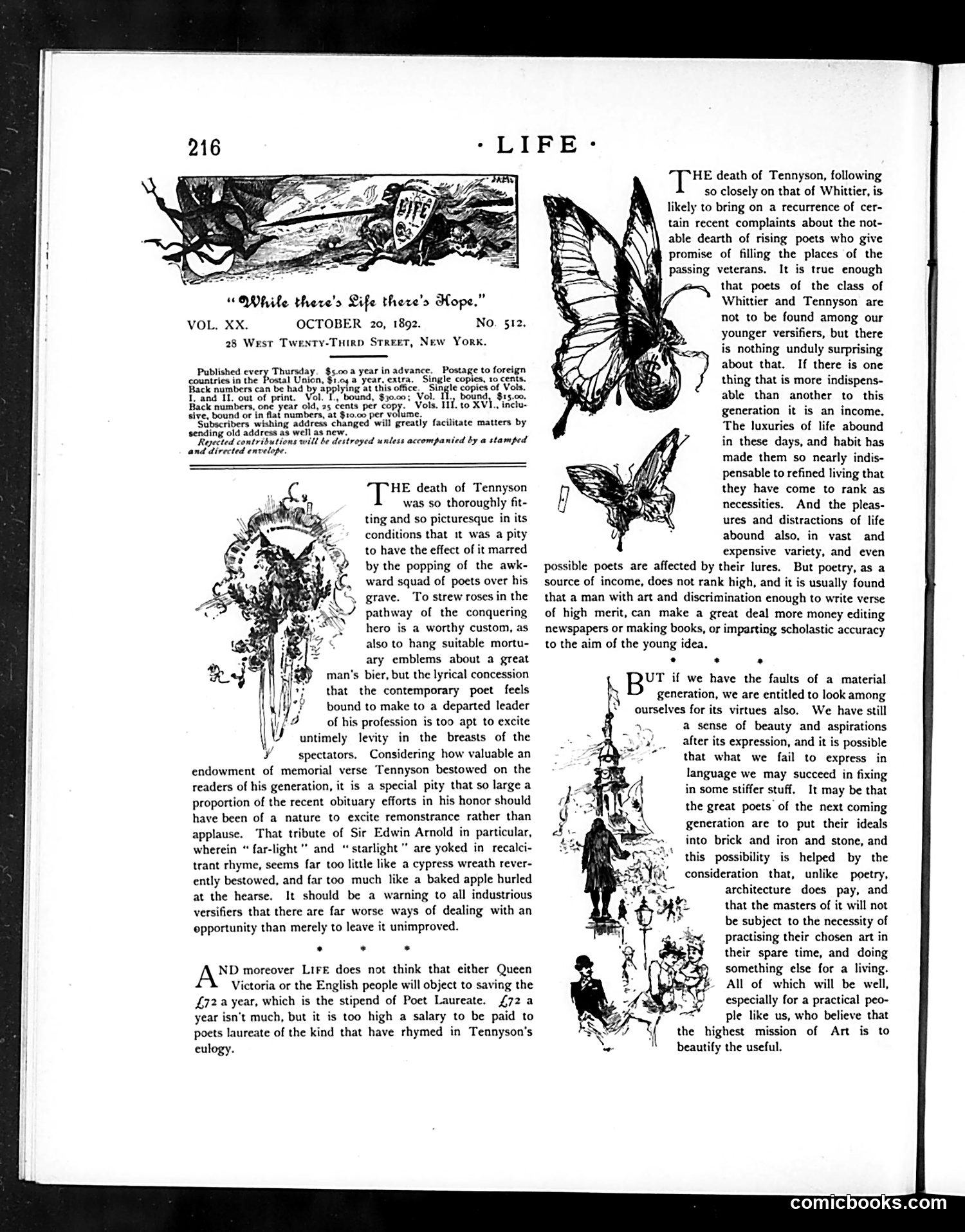 Life — October 20, 1892 — page 4: Life, 1892-10-20