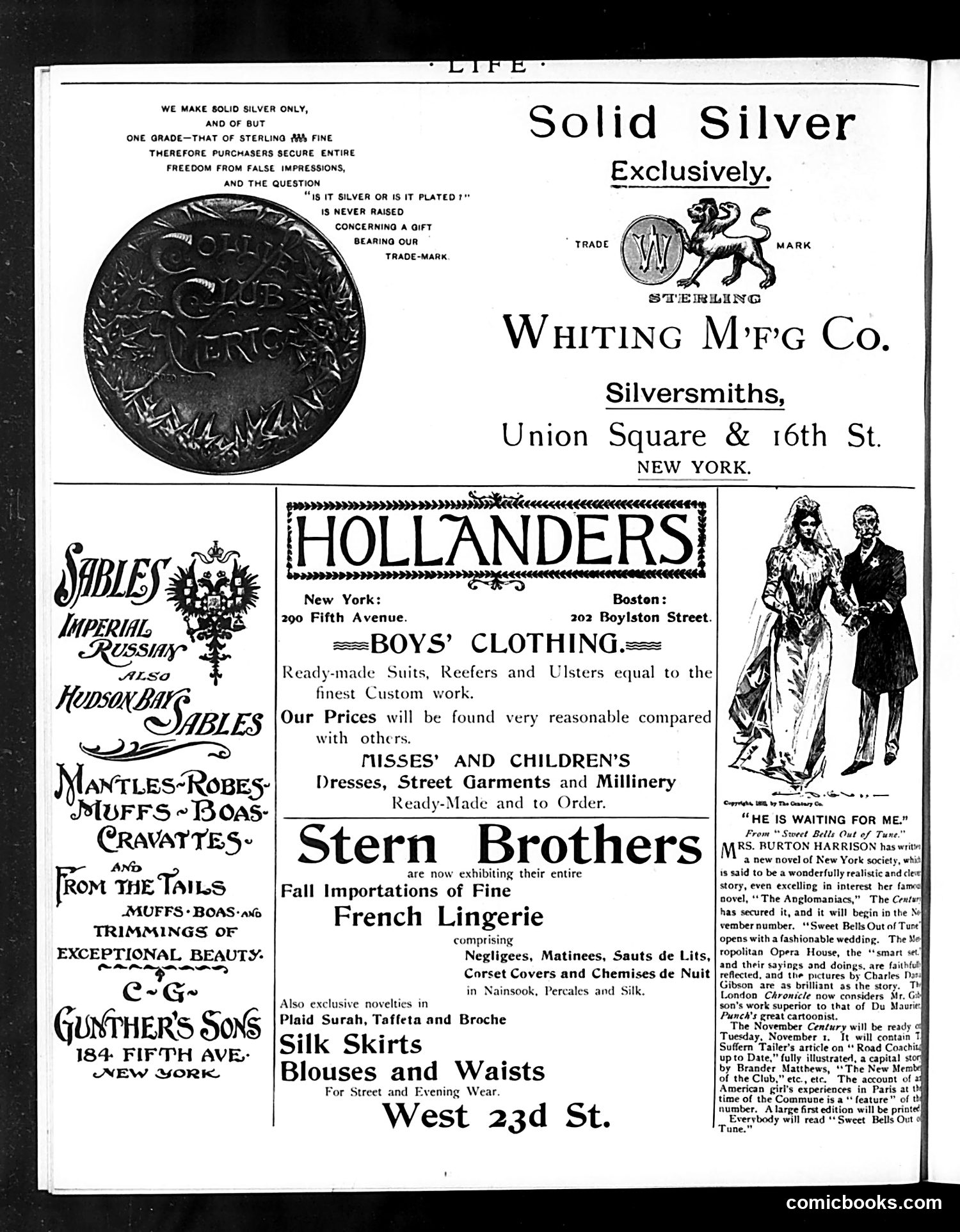Life — October 27, 1892 — page 2: Life, 1892-10-27