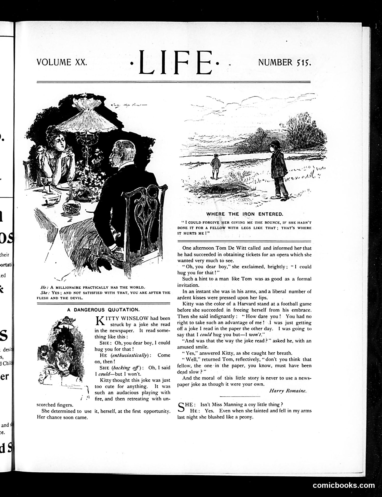 Life — November 10, 1892 — page 3: Life, 1892-11-10