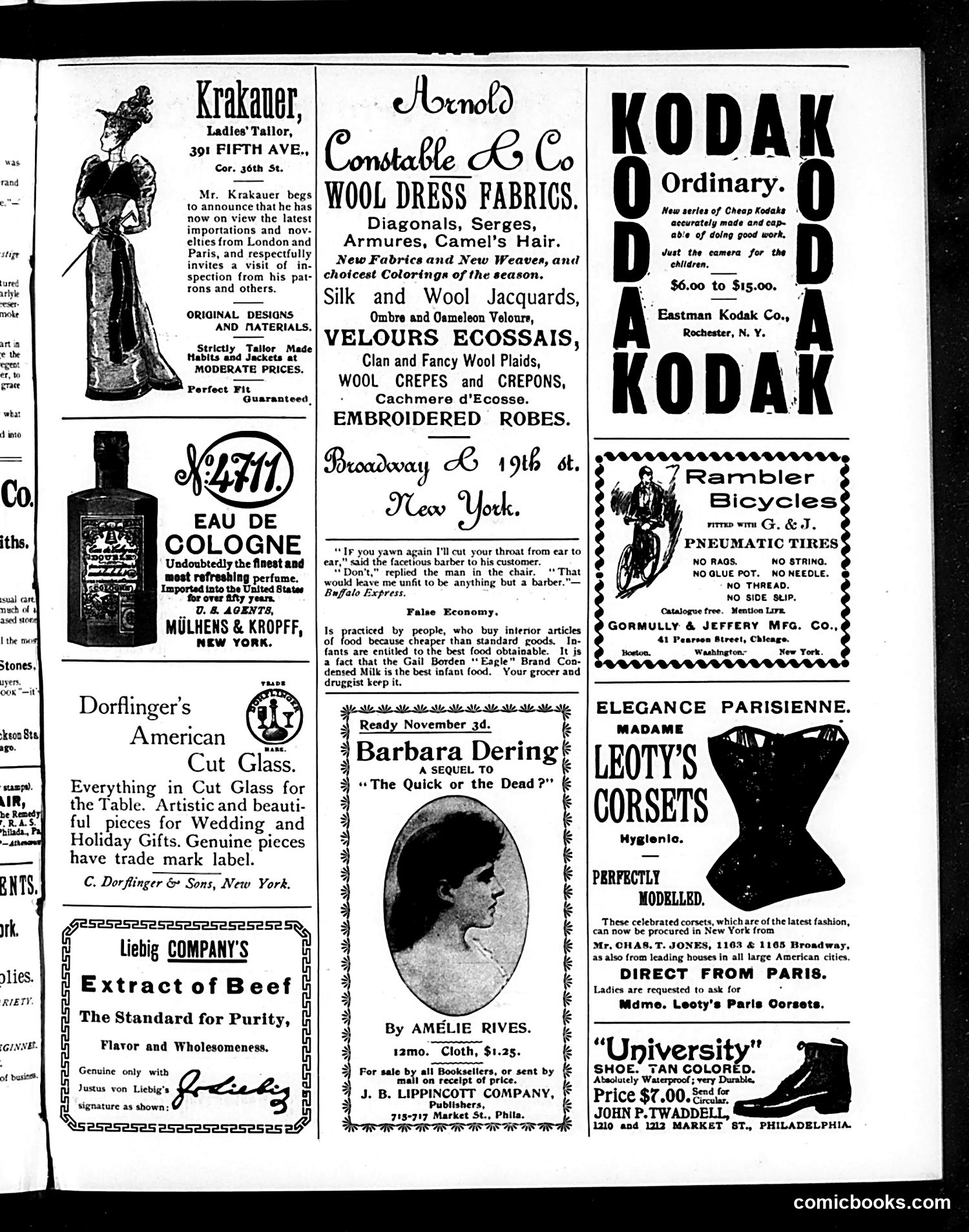 Life — November 10, 1892 — page 15: Life, 1892-11-10