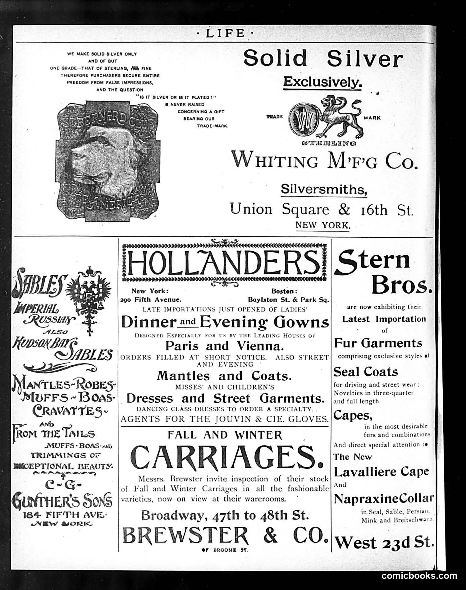 Life — November 24, 1892 — page 2: Life, 1892-11-24
