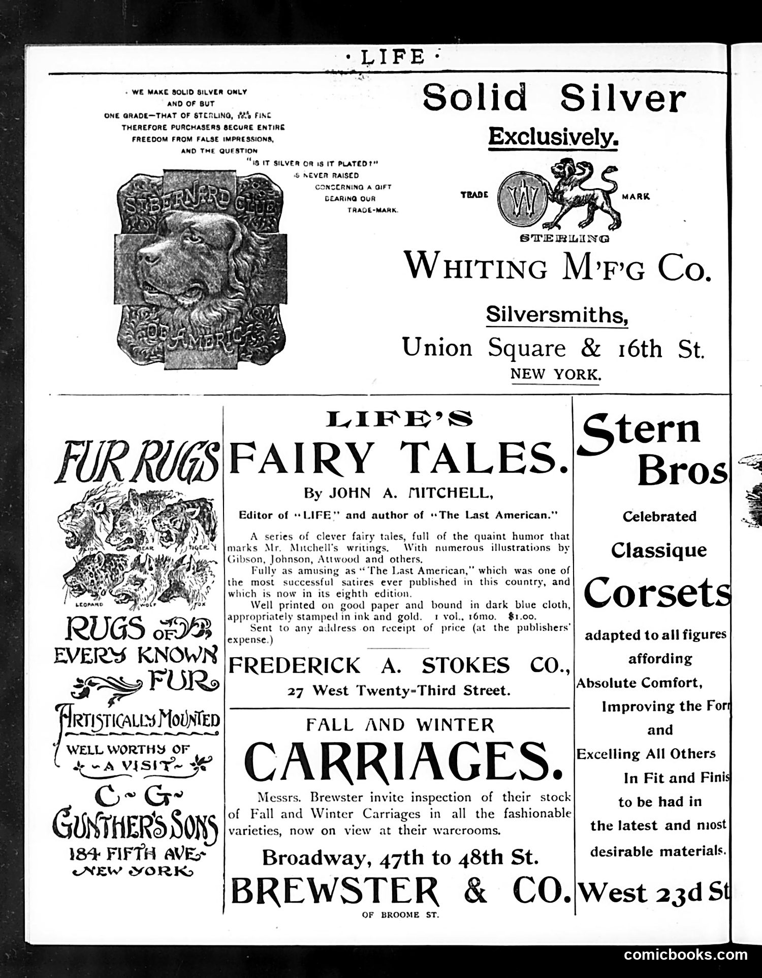 Life — December 1, 1892 — page 2: Life, 1892-12-01