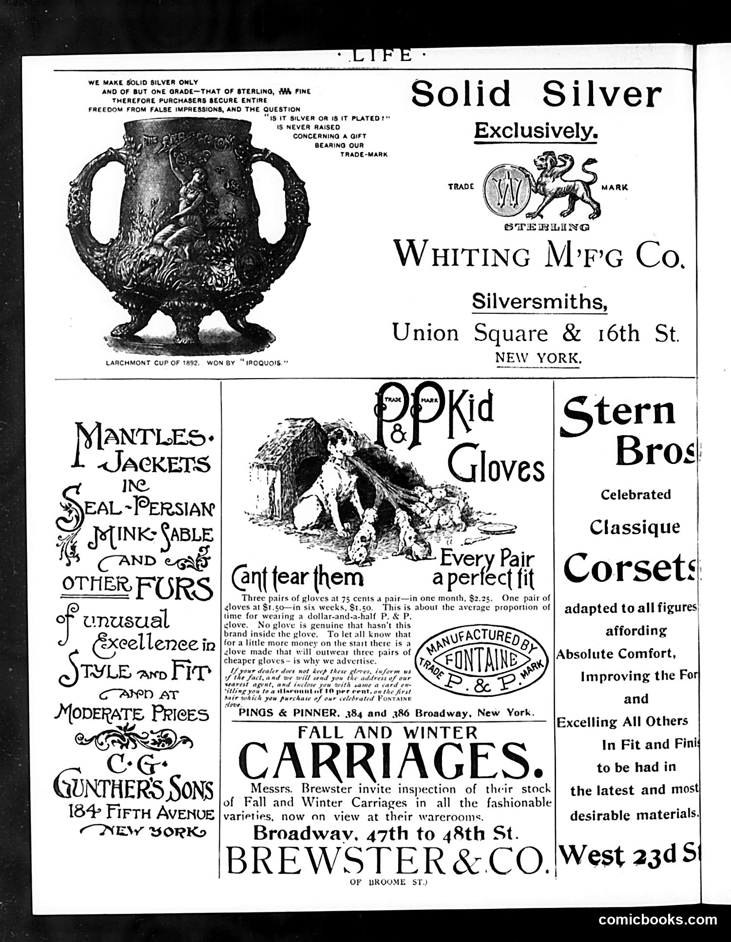 Life — December 8, 1892 — page 2: Life, 1892-12-08
