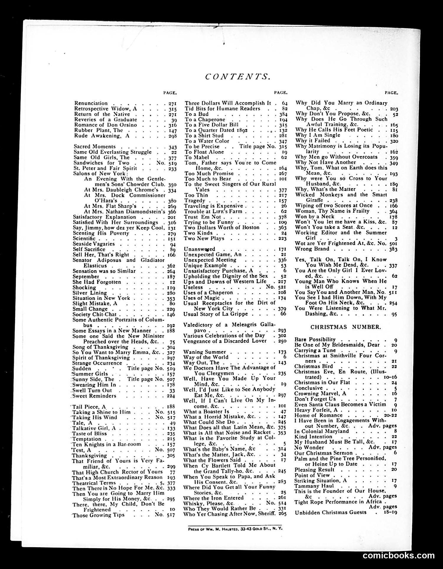 Life — 1892 — page 2: Life, 1892